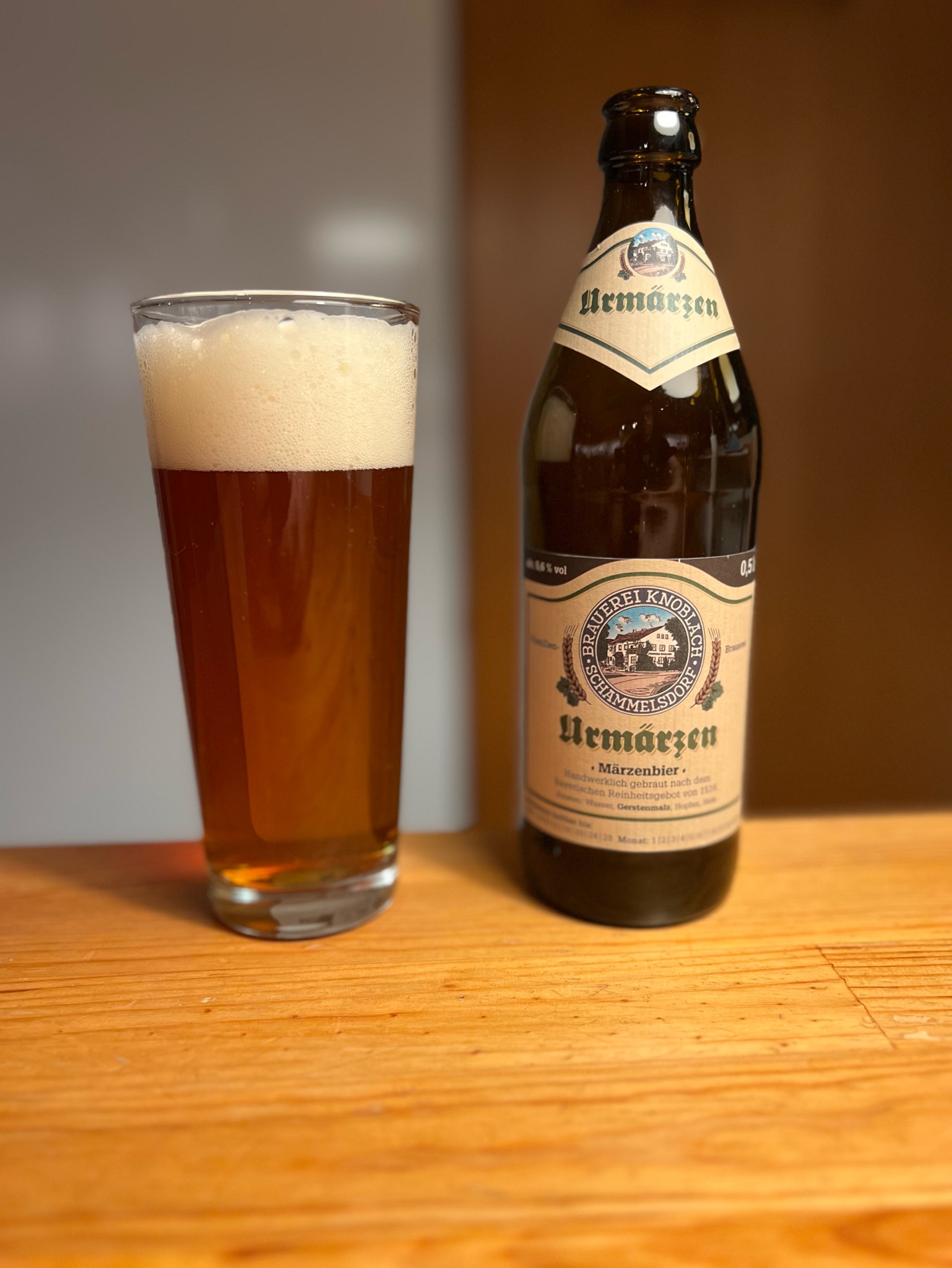 Schammelsdorfer Urmärzen, Brauerei Knoblach Schammelsdorf