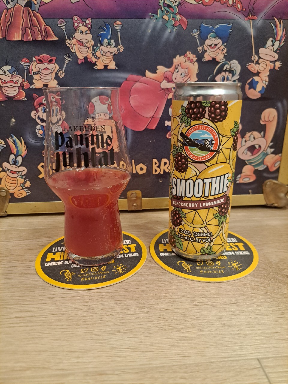 Smoothie Blackberry lemonade, Connecticut Valley Brewing