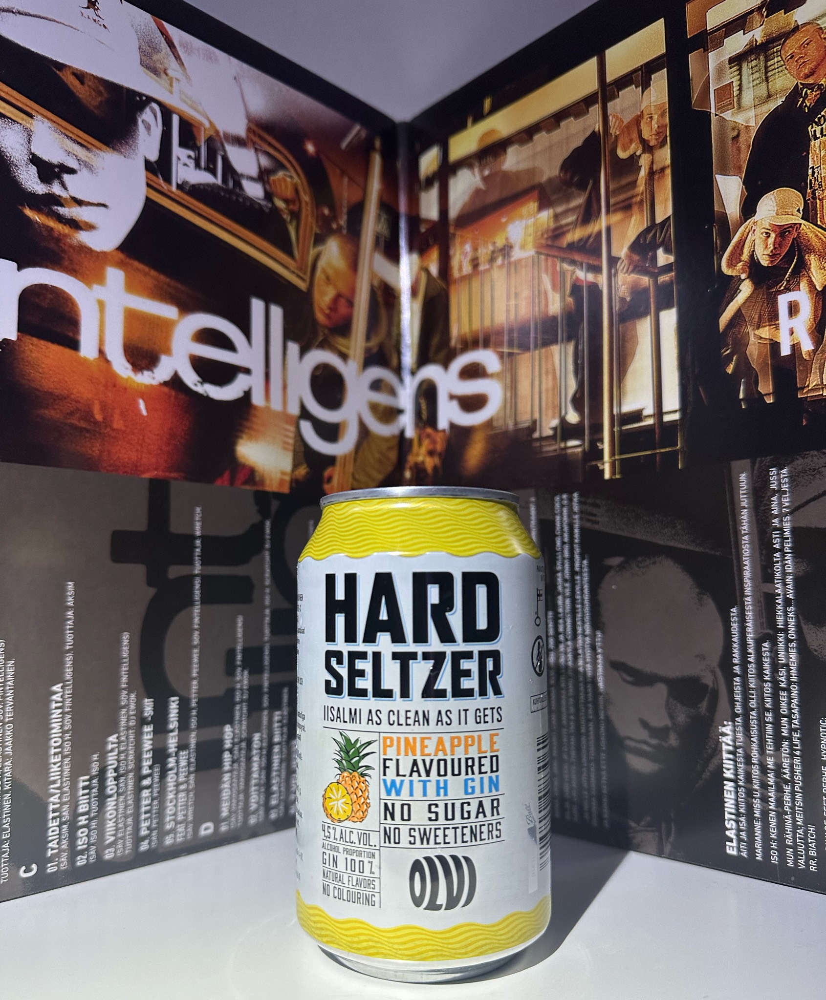 Hard Seltzer Gin & Pineapple, Olvi
