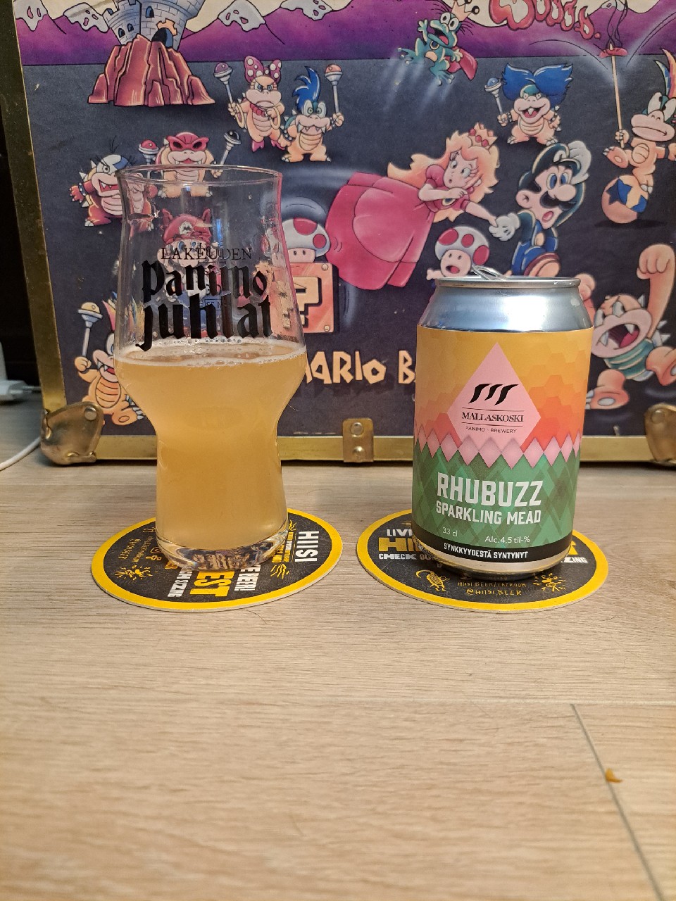 RhuBuzz Sparkling Mead, Finland