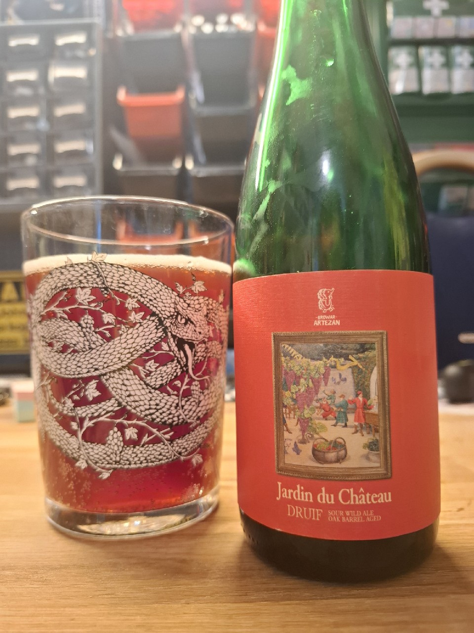 Jardin du Château: Druif, Browar Artezan