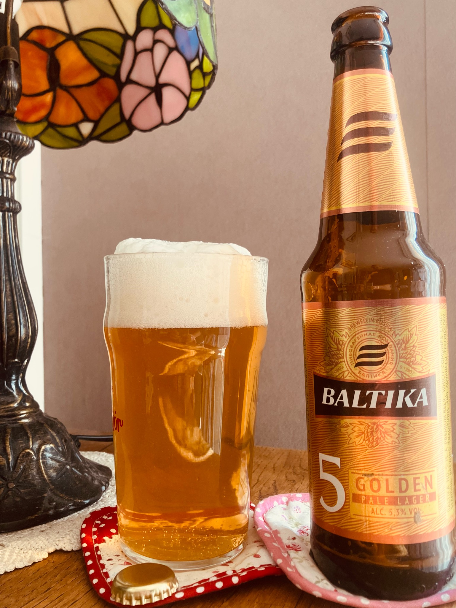 Baltika 5 Zolotoe / Балтика 5 Золотое, Baltika Brewery / Пивоваренная компания Балтика