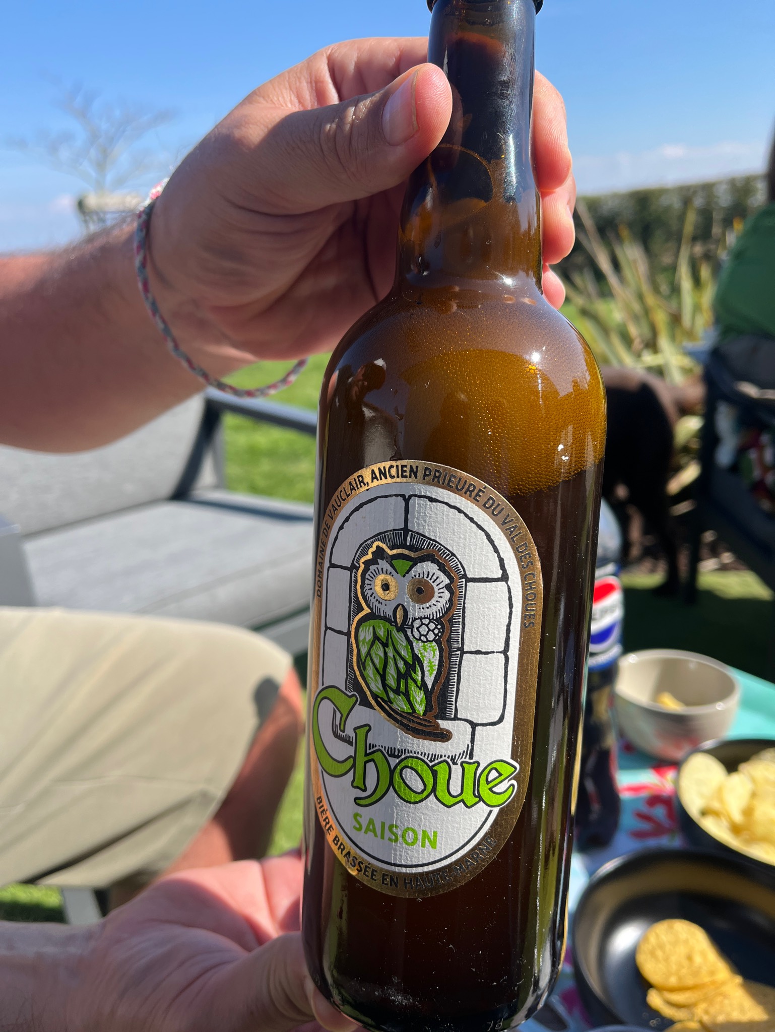 Choue Saison, Brasserie De Vauclair (La Choue)