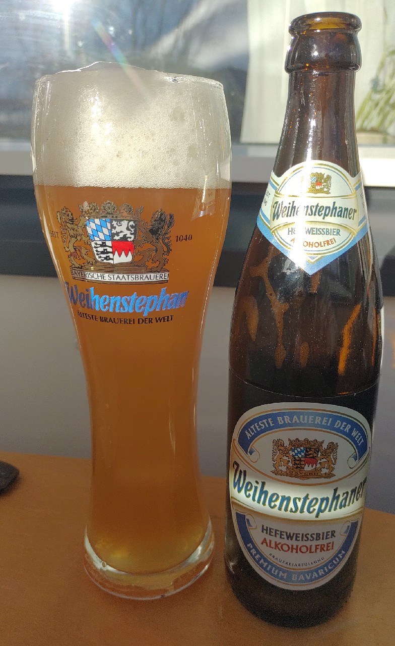 Weihenstephaner Hefeweissbier Alkoholfrei, Germany