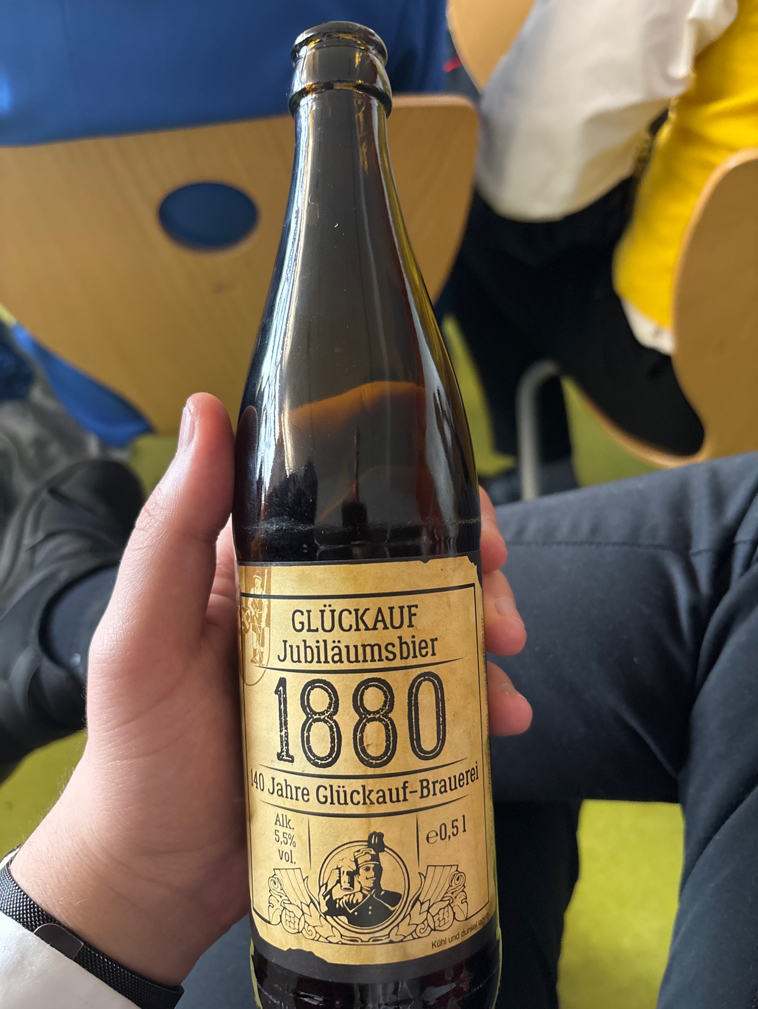 Glückauf Jubiläumsbier 1880, Privatbrauerei Glückauf