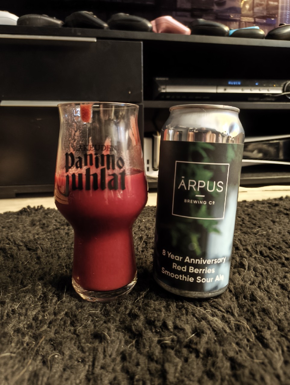 8 Year Anniversary Red Berries Smoothie Sour Ale, Latvia
