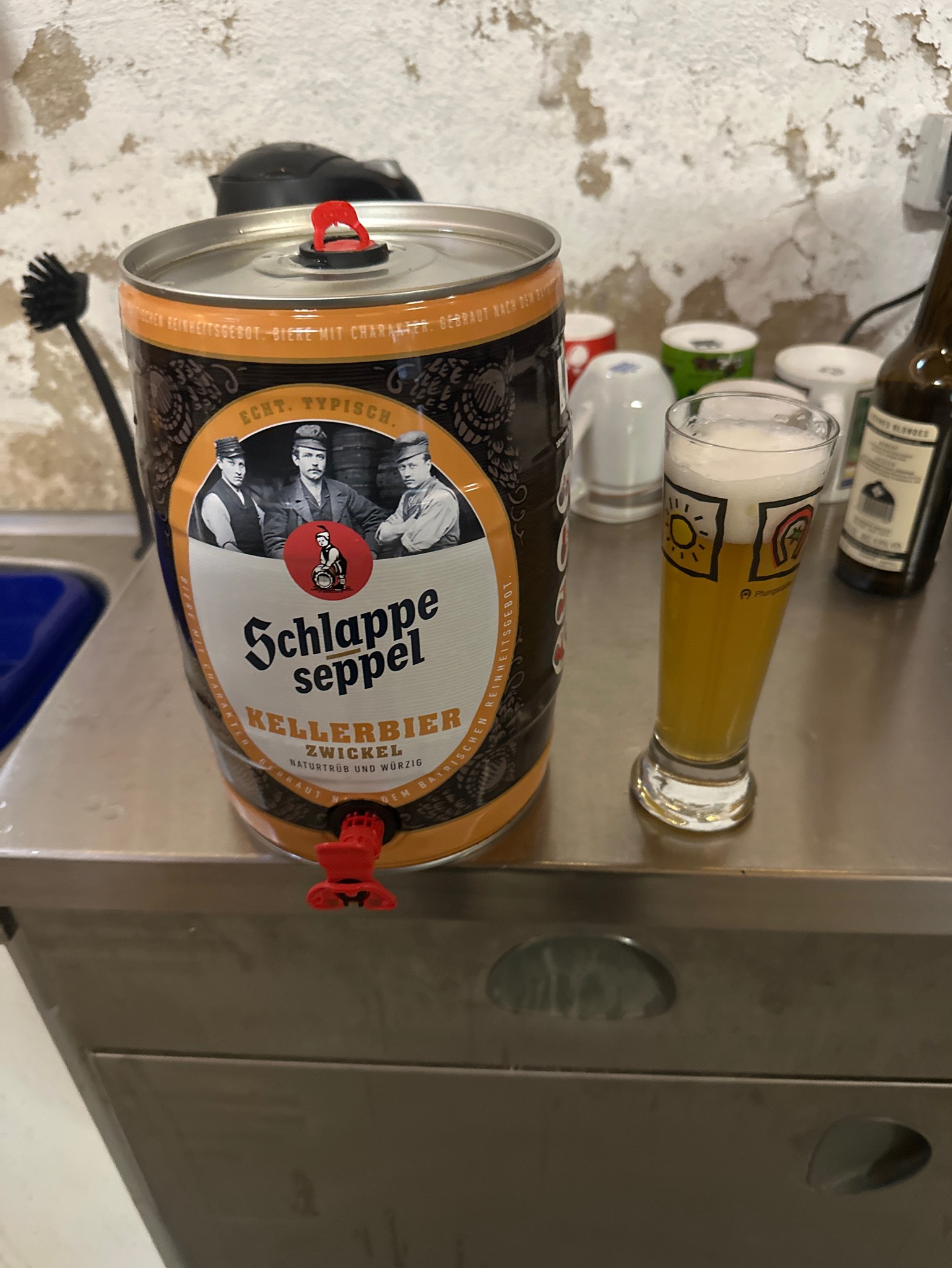 Schlappeseppel Kellerbier, Eder & Heylands Brauerei