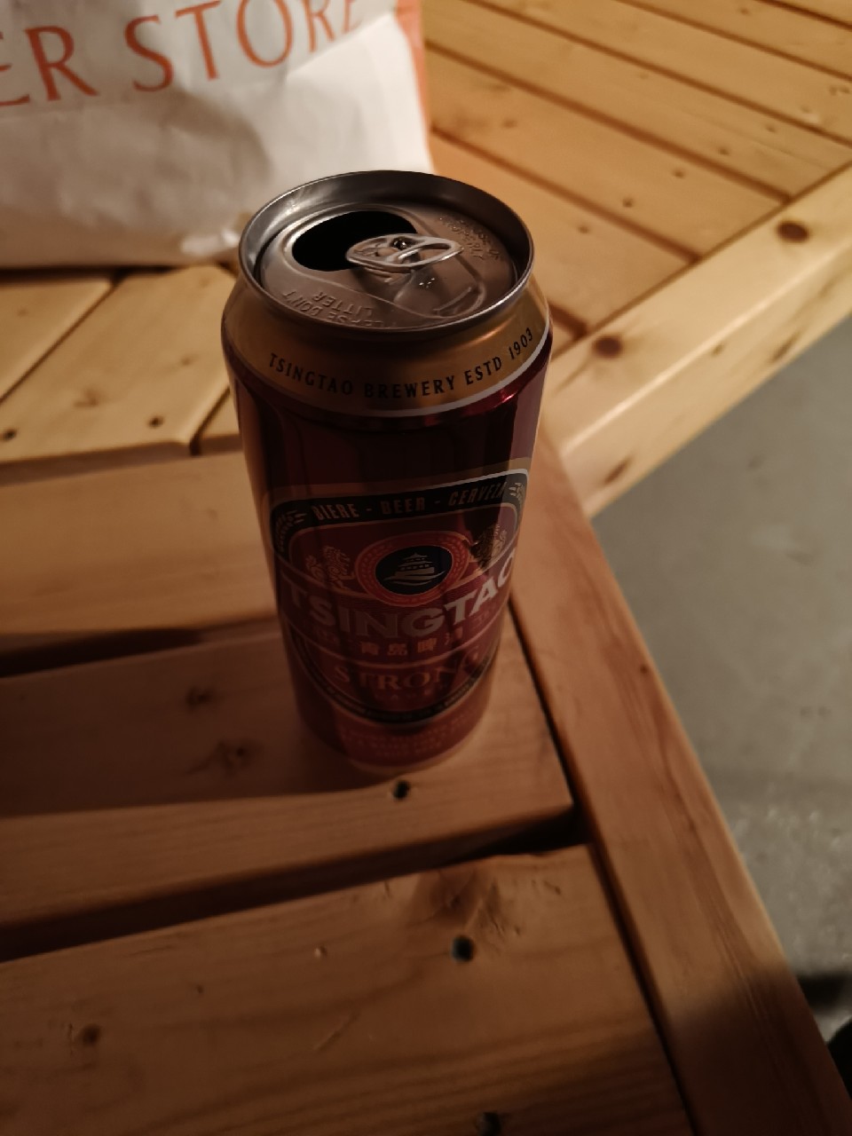 Tsingtao Strong lager, China