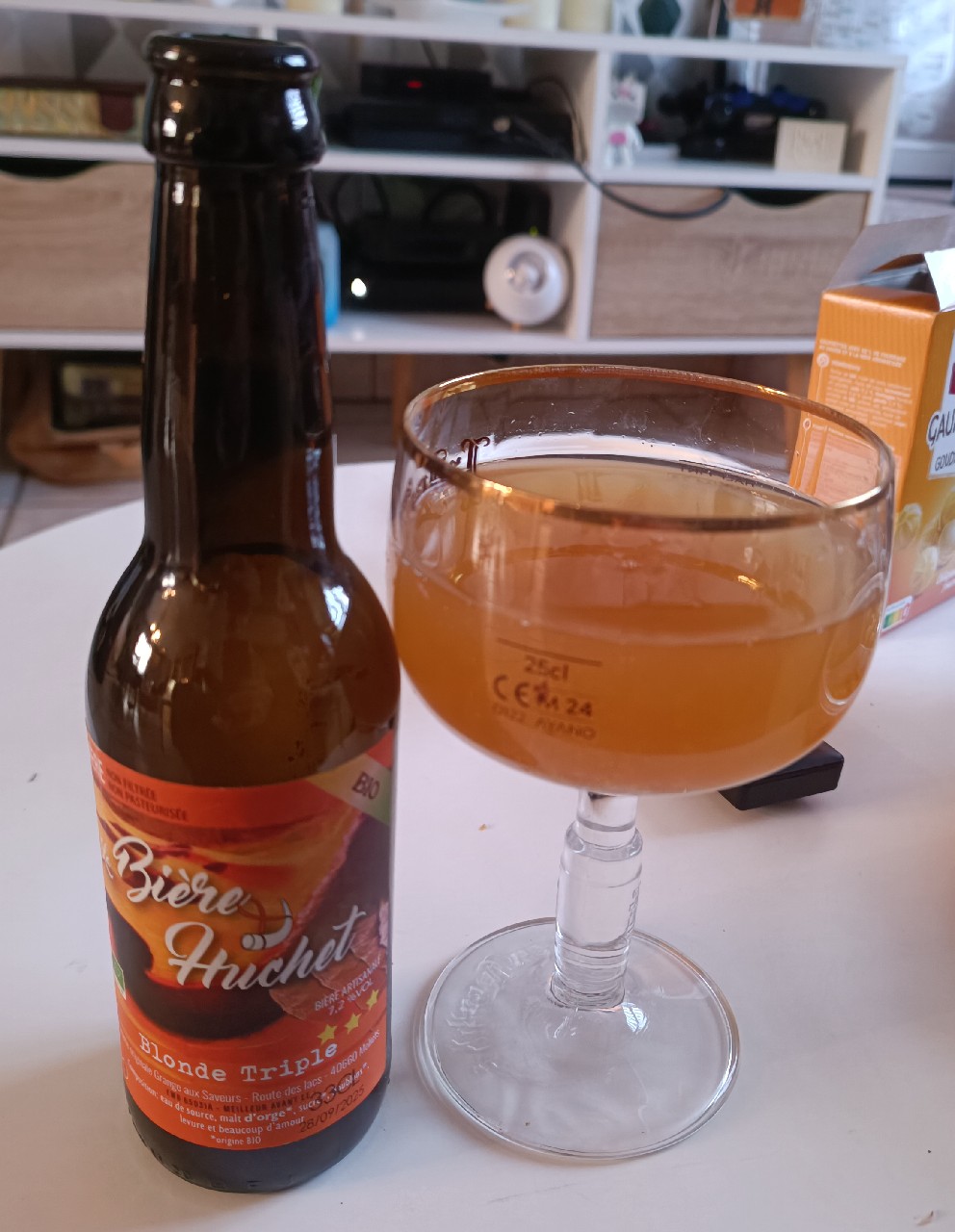 La Bière Du Huchet Blonde Triple, La Grange Aux Saveurs