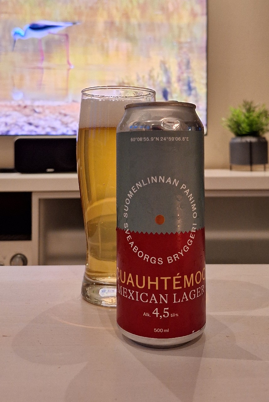 Cuauhtémoc Mexican lager, Finland