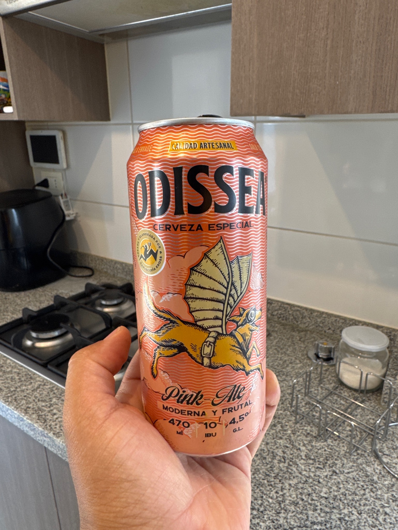 odissea pink ale, Cervecería Kross
