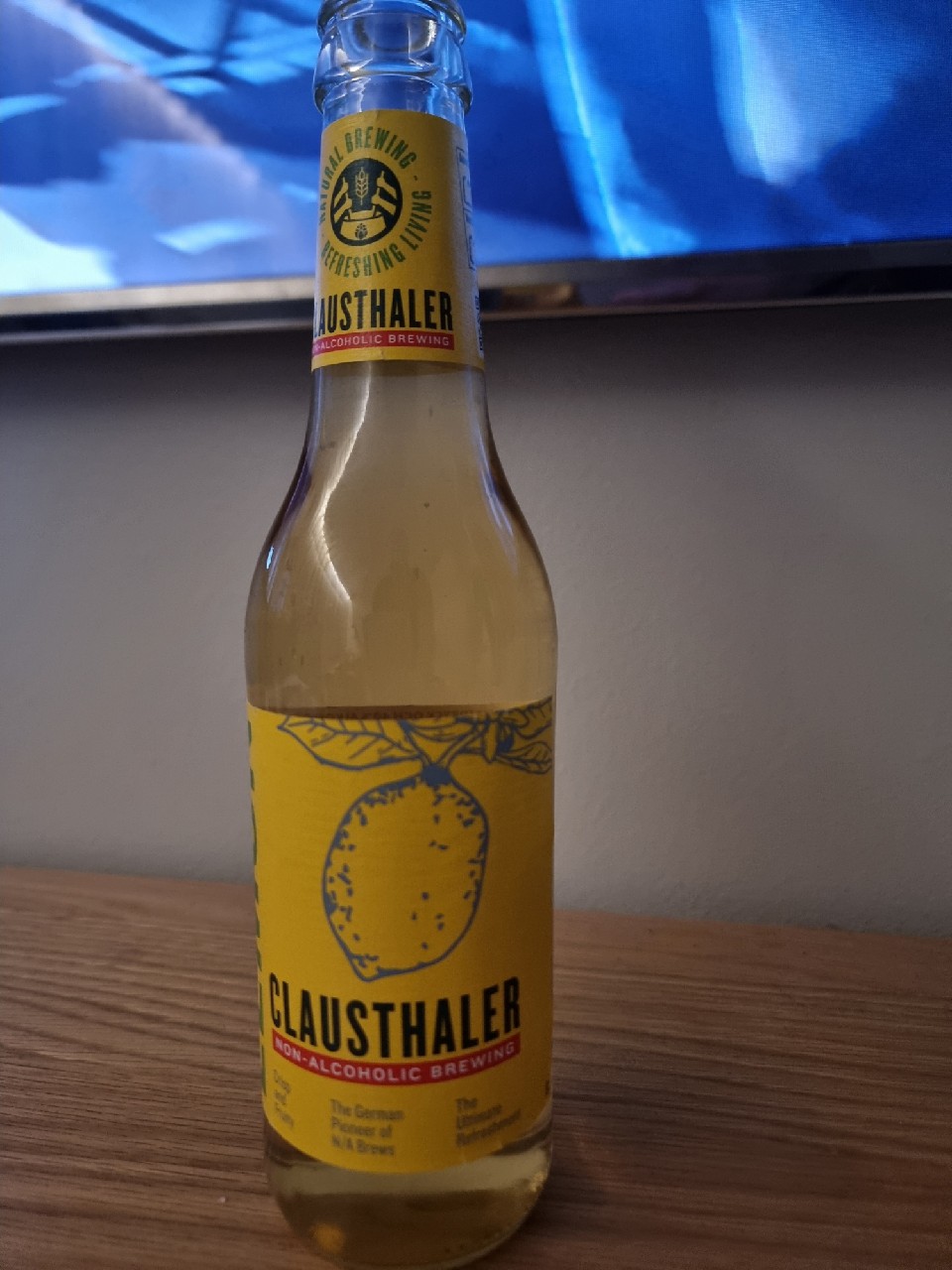 Clausthaler Lemon Non-Alcoholic, Binding-Brauerei (Oetker Group)