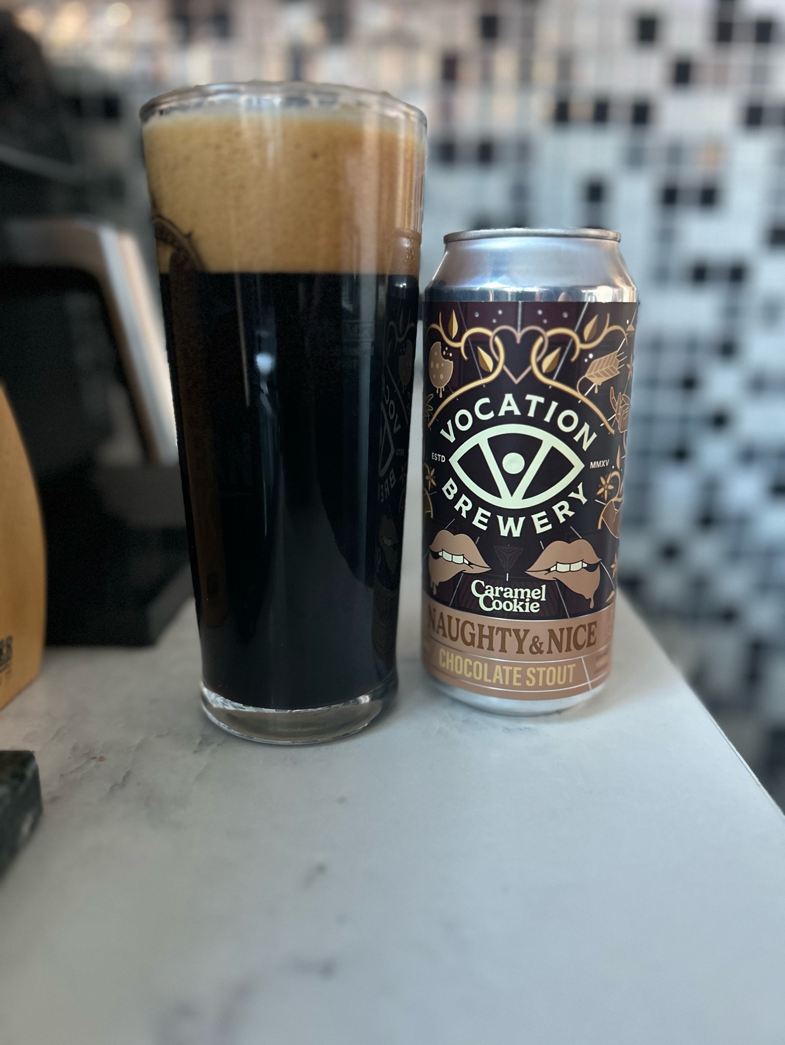 Naughty & Nice: Caramel Cookie Chocolate Stout, England