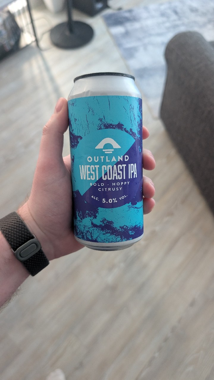 Outland West Coast IPA, Badger Brewery (Hall & Woodhouse)