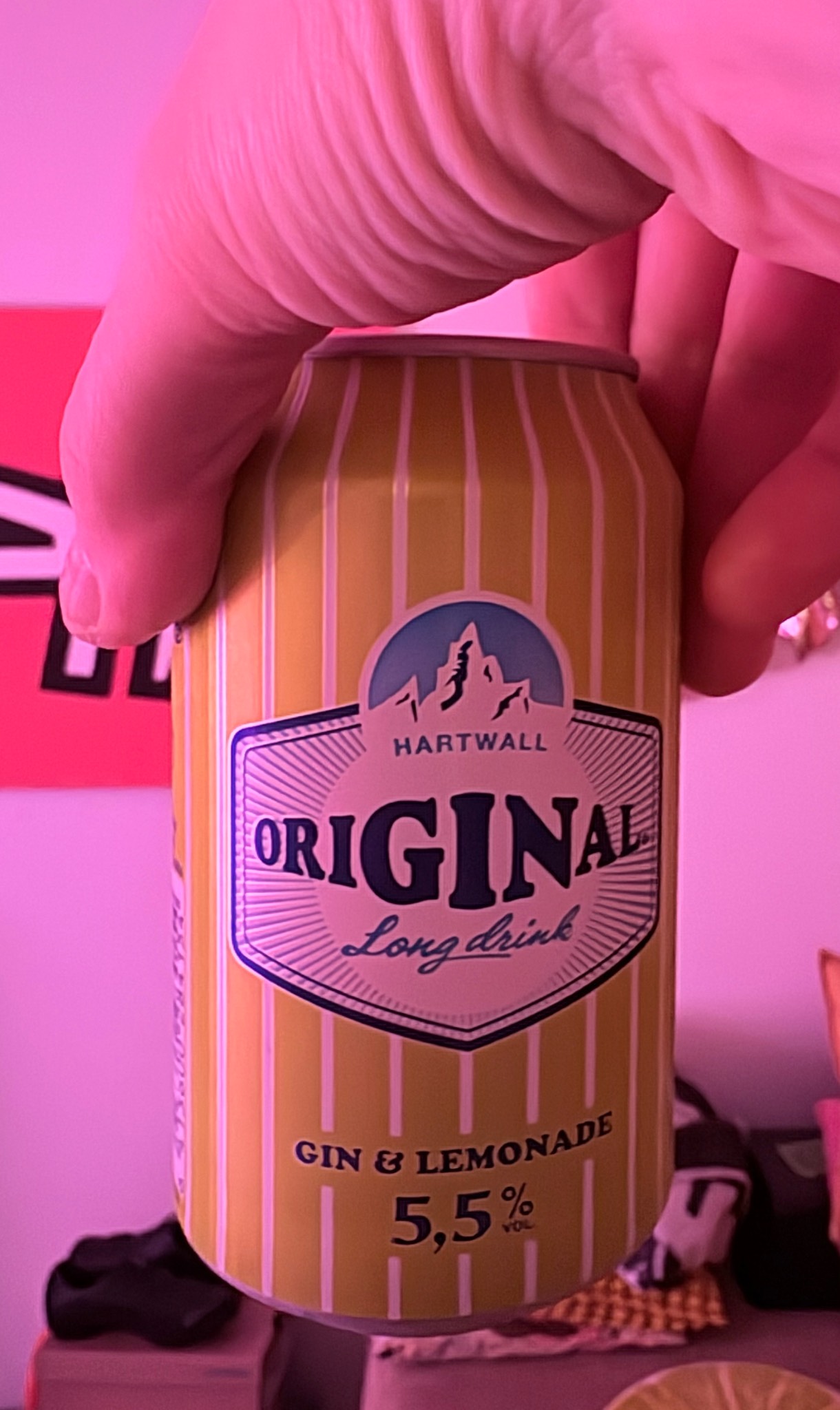 Original Long Drink Gin & Lemonade, Finland