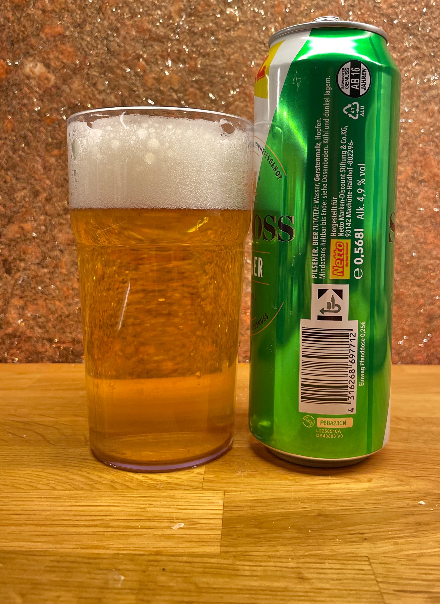 Schloss Pilsener, Darguner Brauerei (Harboe)