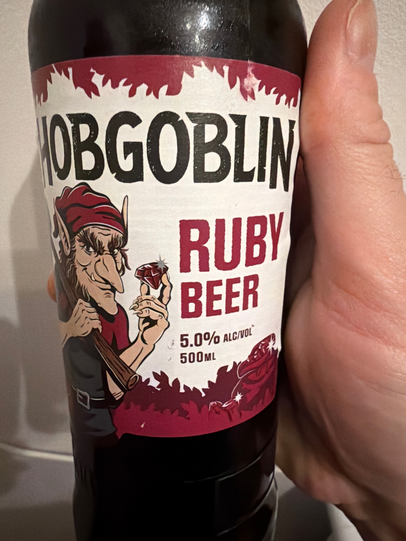 Hobgoblin Ruby, Wychwood Brewery (Marston's Brewery)