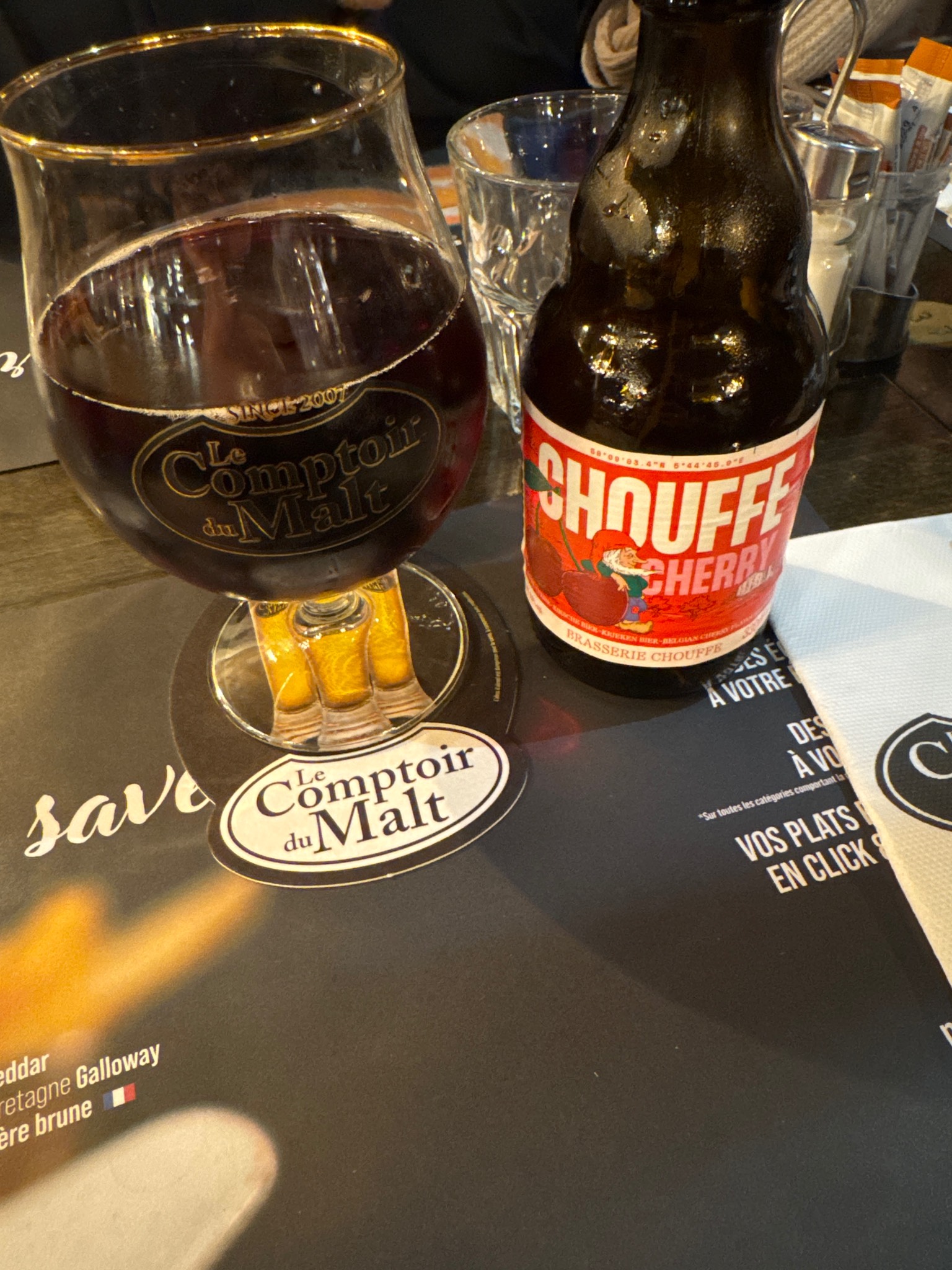 Cherry Chouffe, Belgium