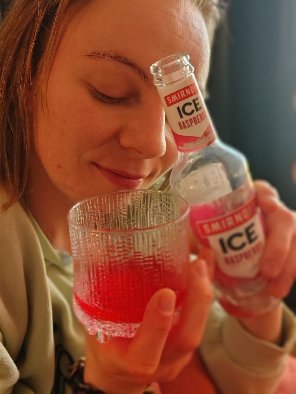 Smirnoff Ice Raspberry Tart, Smirnoff