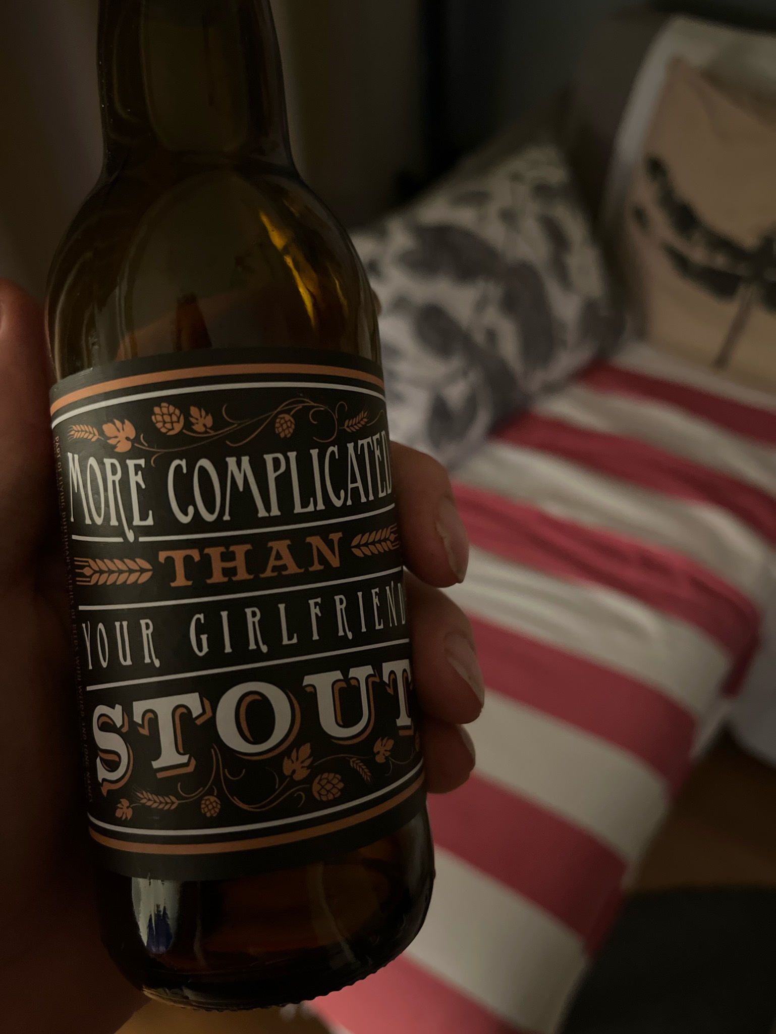 More Complicated Than Your Girlfriend Stout, Finland