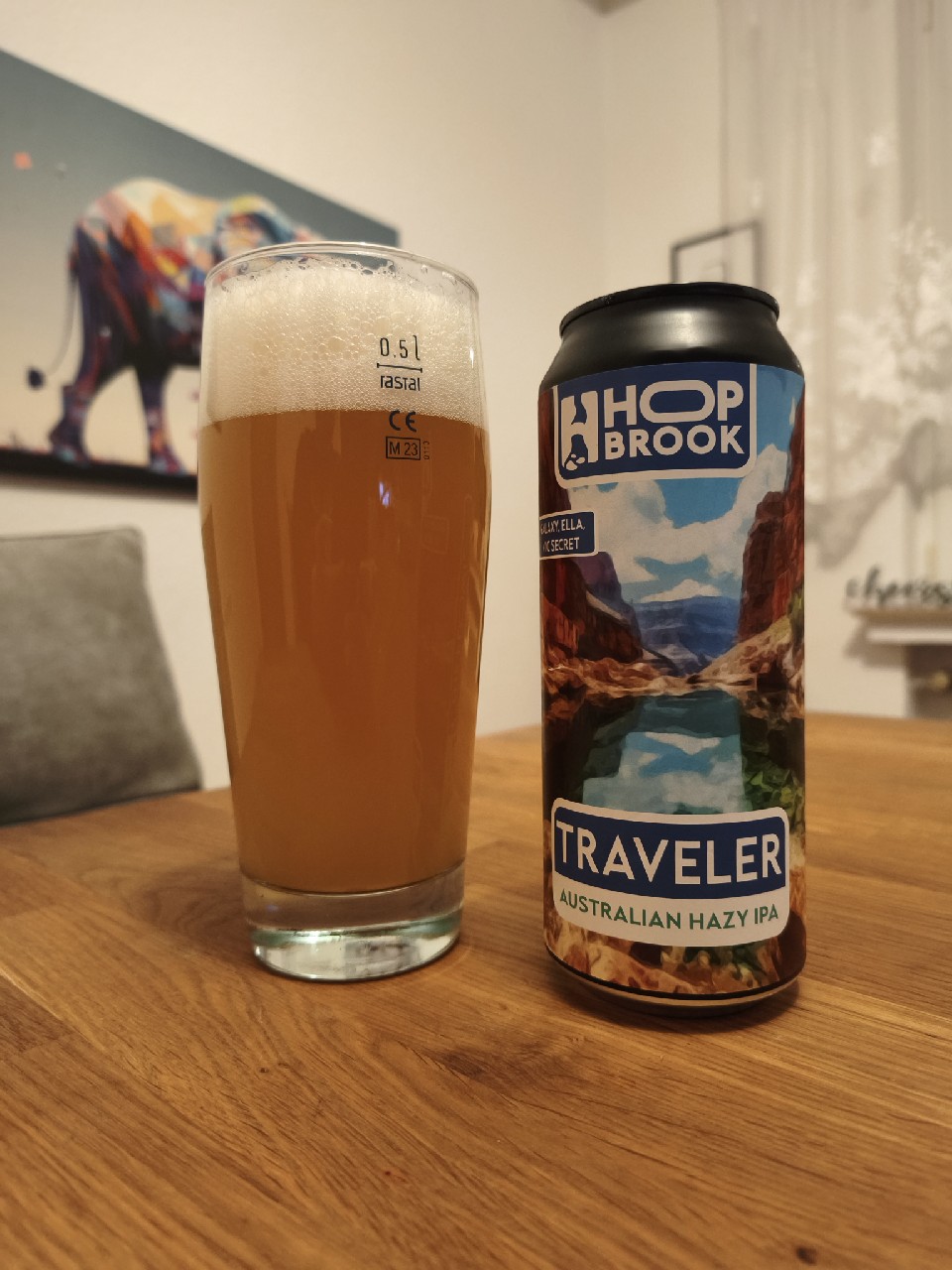 traveler australian hazy ipa, Hop Brook