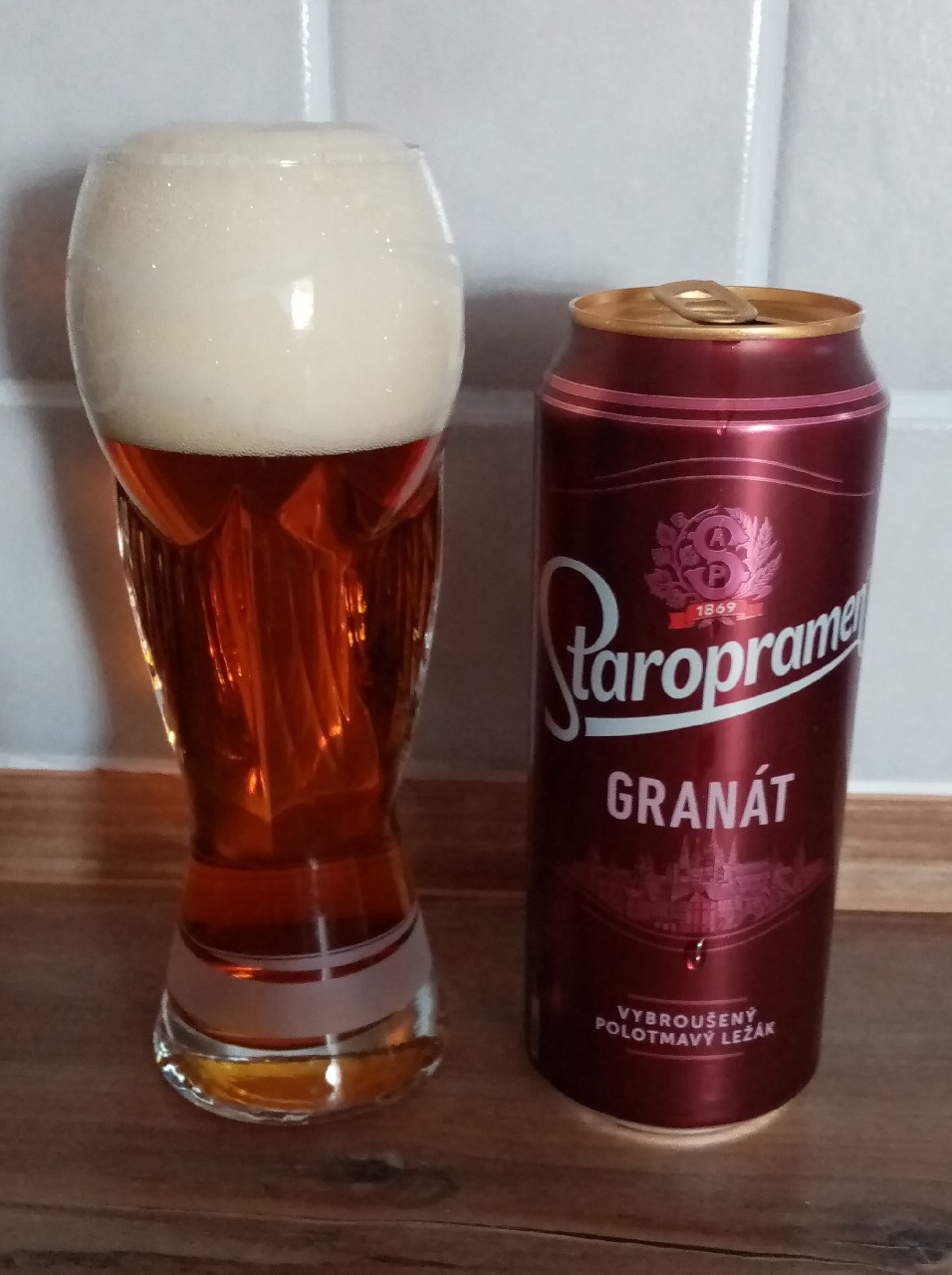 Staropramen Granát, Czech Republic