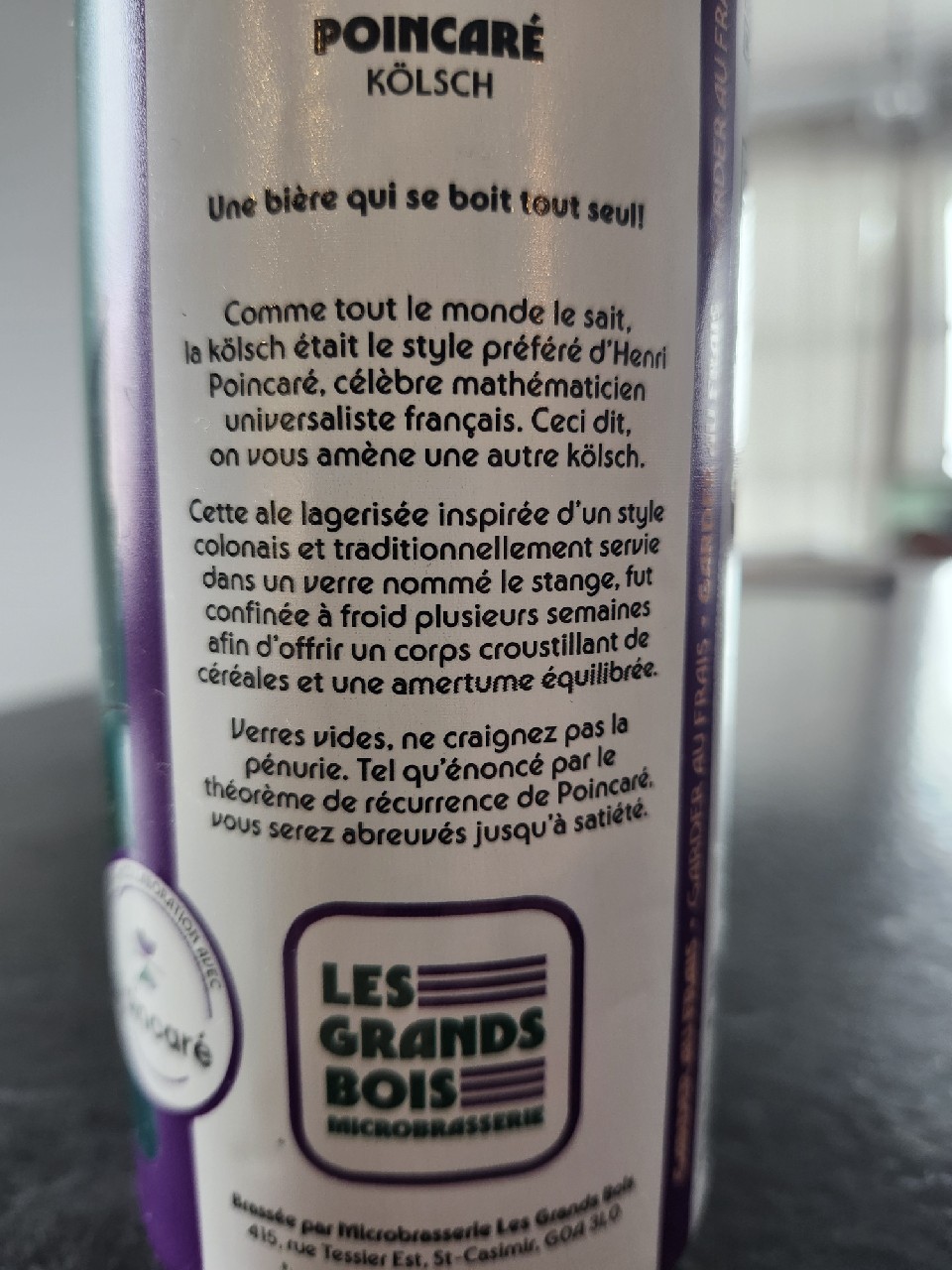 Poincaré Kölsch, Les Grands Bois