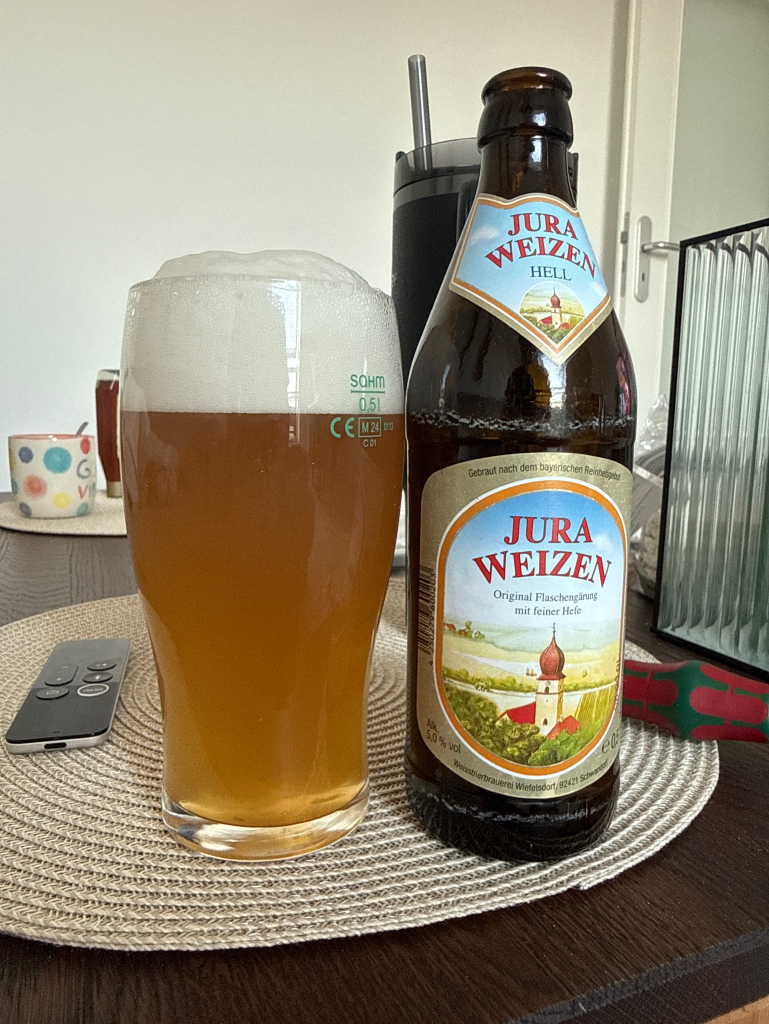 Jura Weizen, Weissbierbrauerei Plank Wiefelsdorf