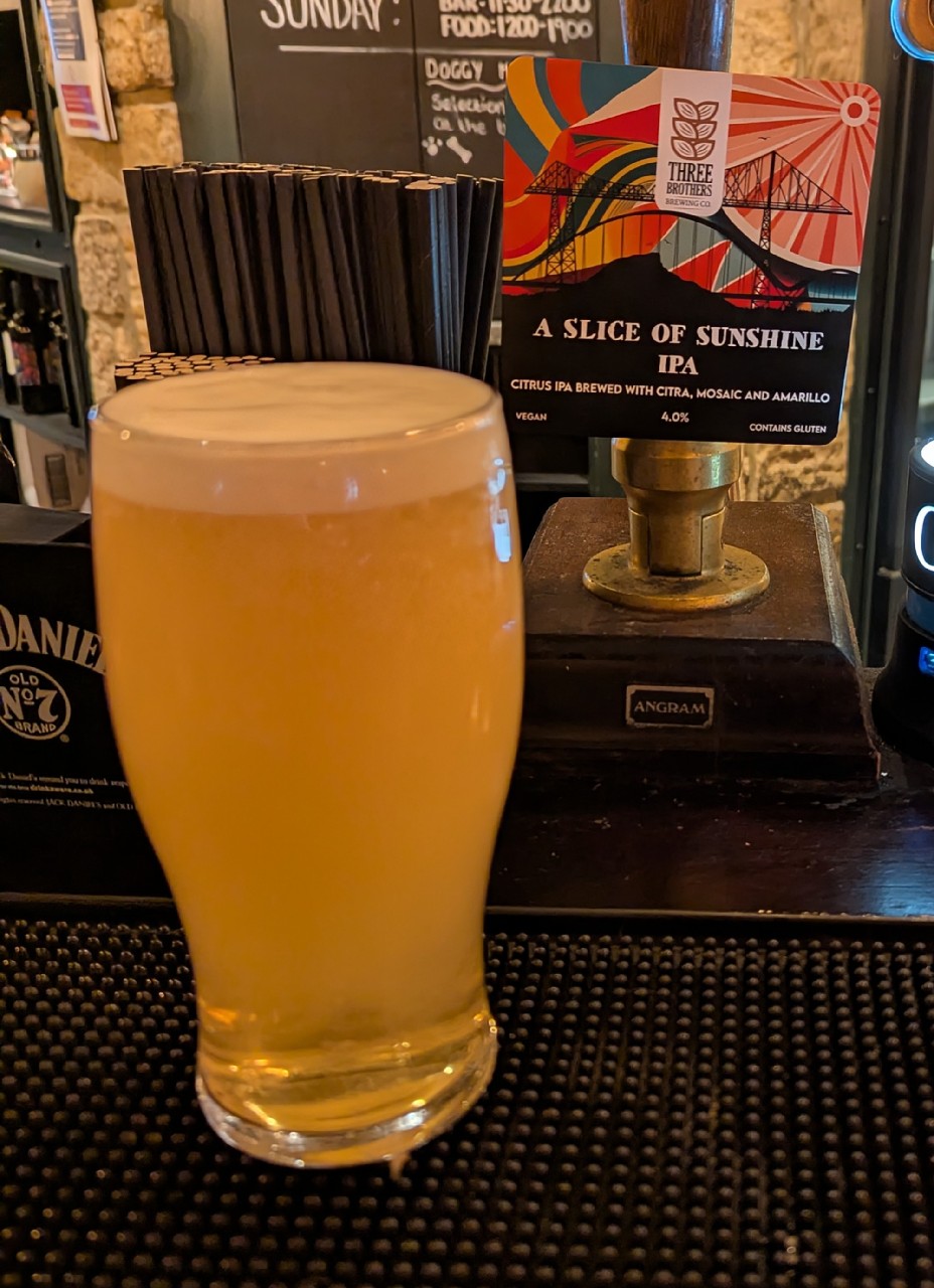 A Slice Of Sunshine, Three Brothers Brewing Co