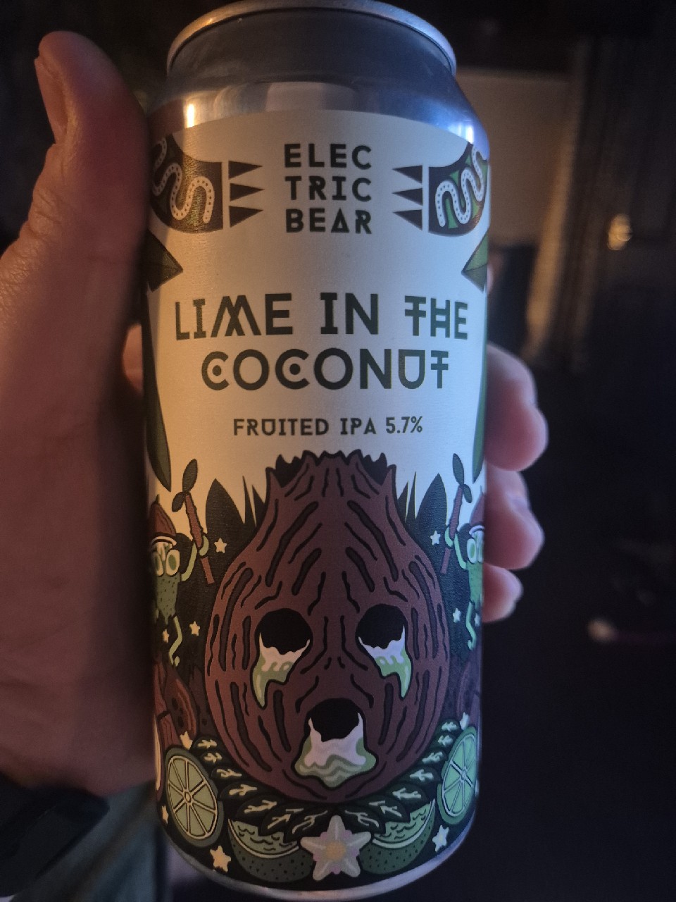 lime in the coconut, Electric Bear Brewing Co.