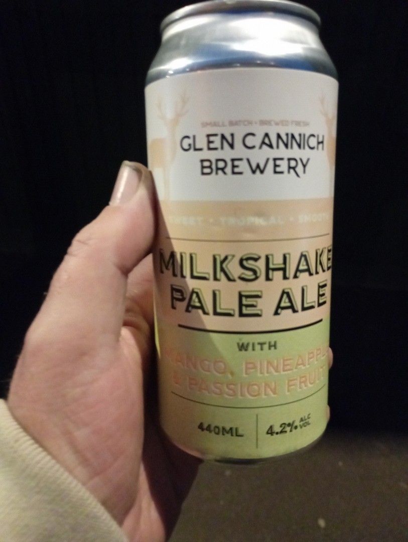 Milkshake Pale Ale, Glen Cannich Brewery