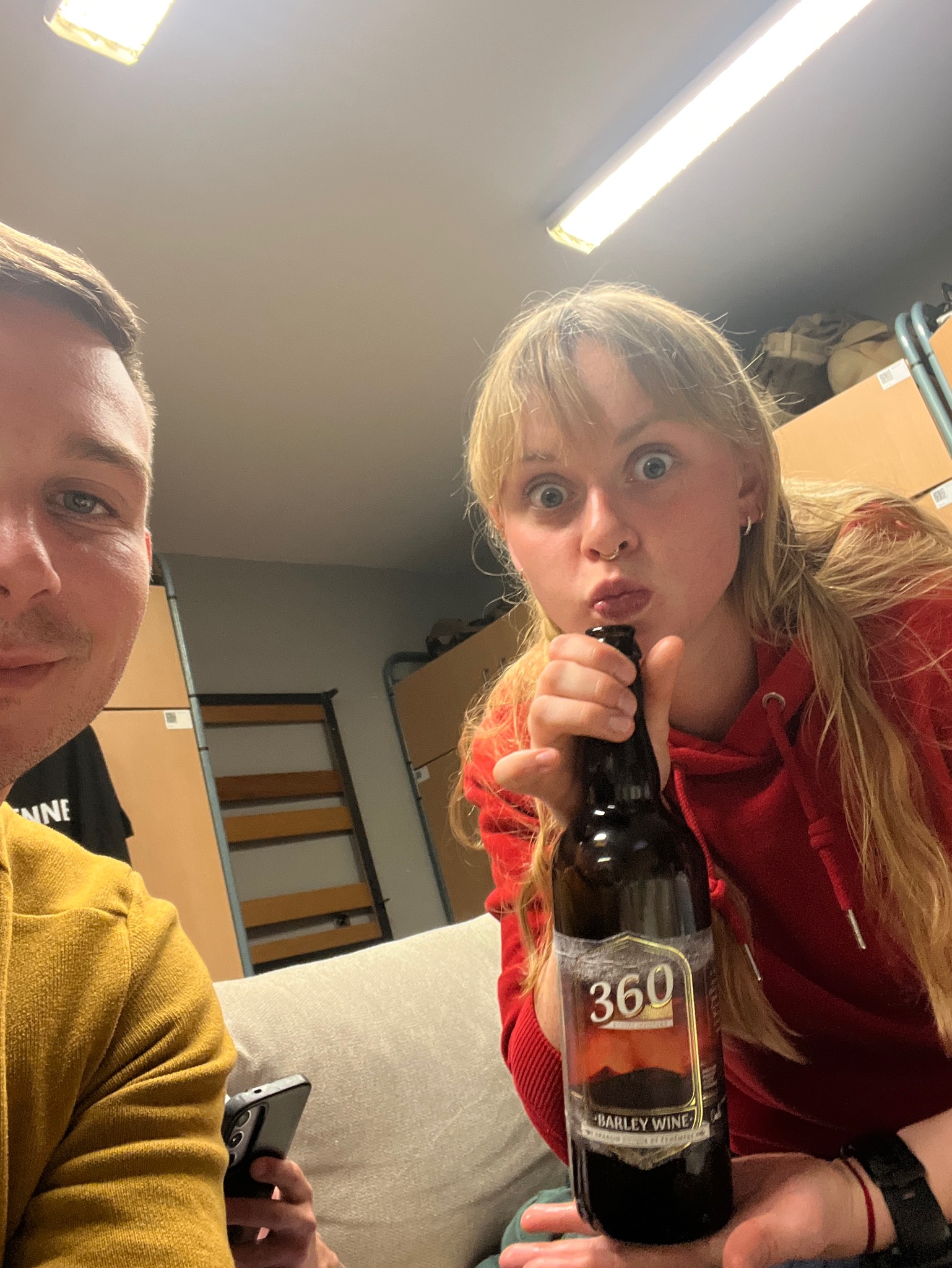 360 cuvée invictus Barley Wine, Brasserie 360