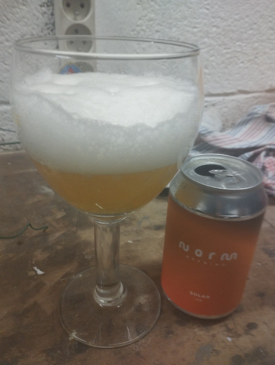norm brewing solar ipa, Norm Brewing