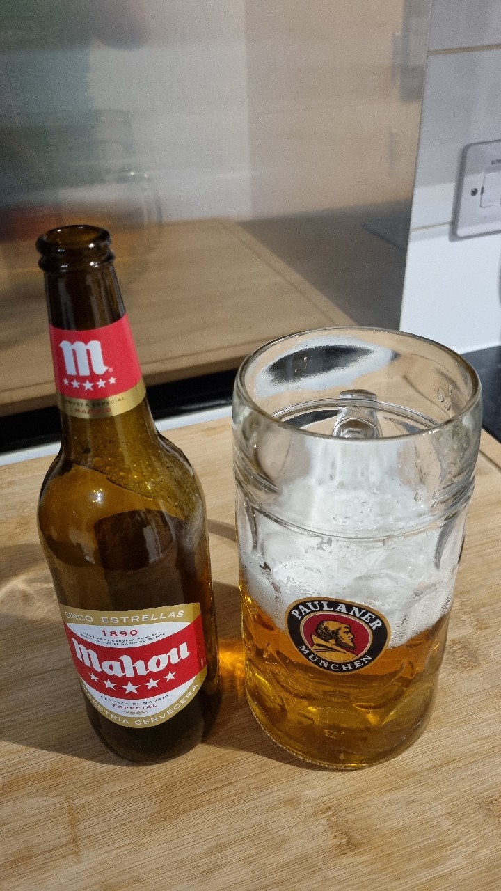 Mahou Cinco Estrellas, Spain