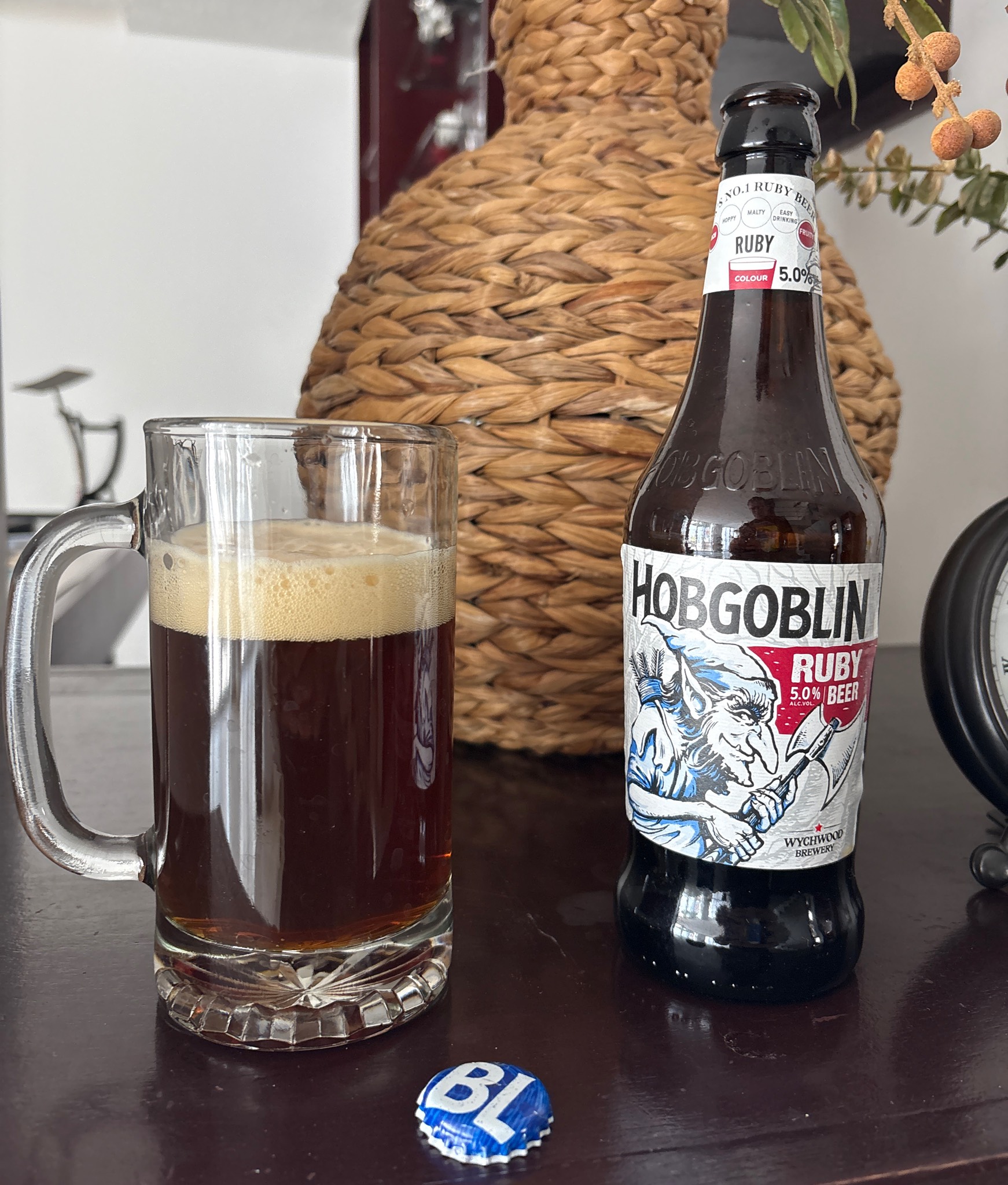 Hobgoblin Ruby, Wychwood Brewery (Marston's Brewery)