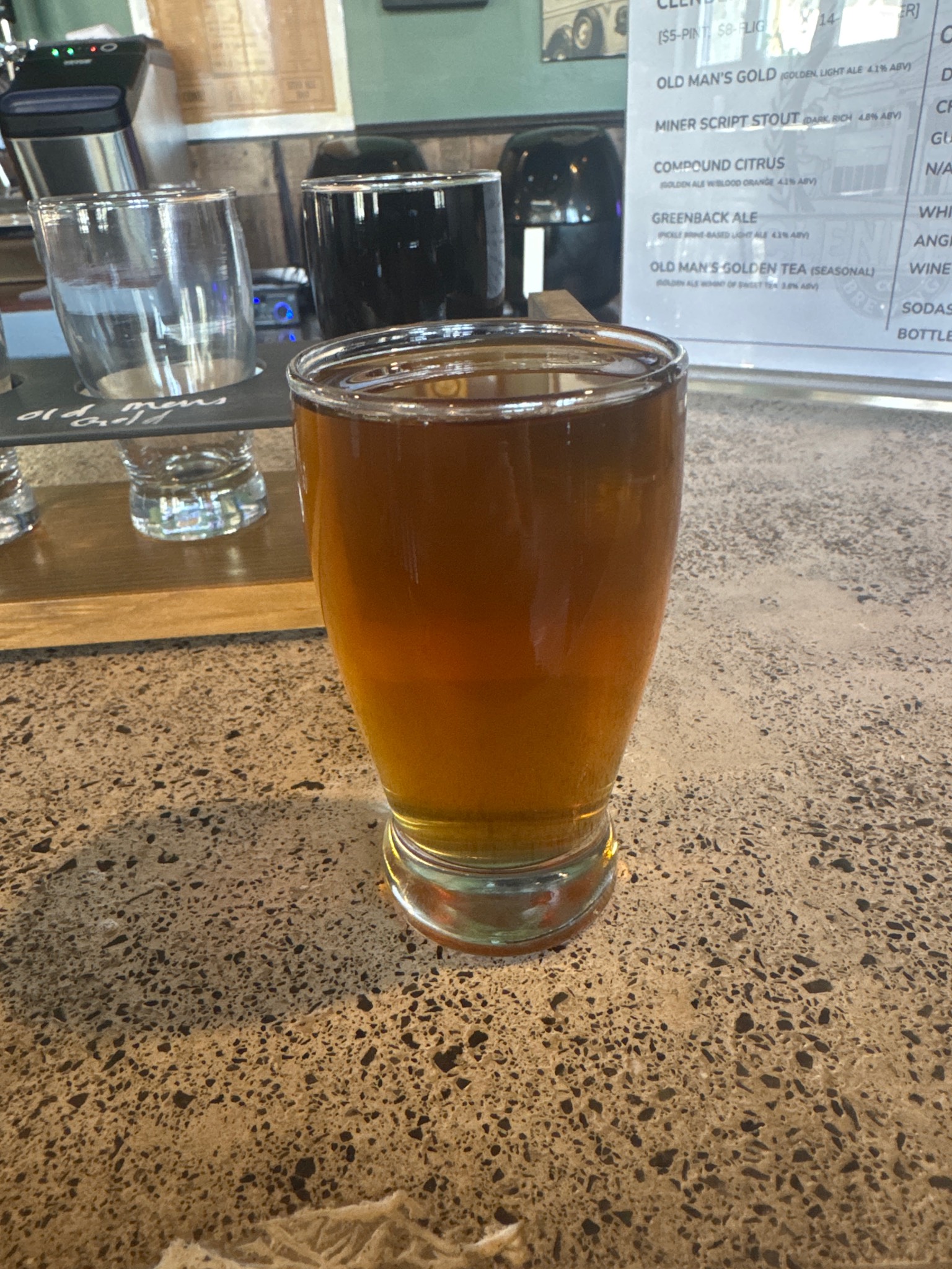 Greenback ale, Clendenin