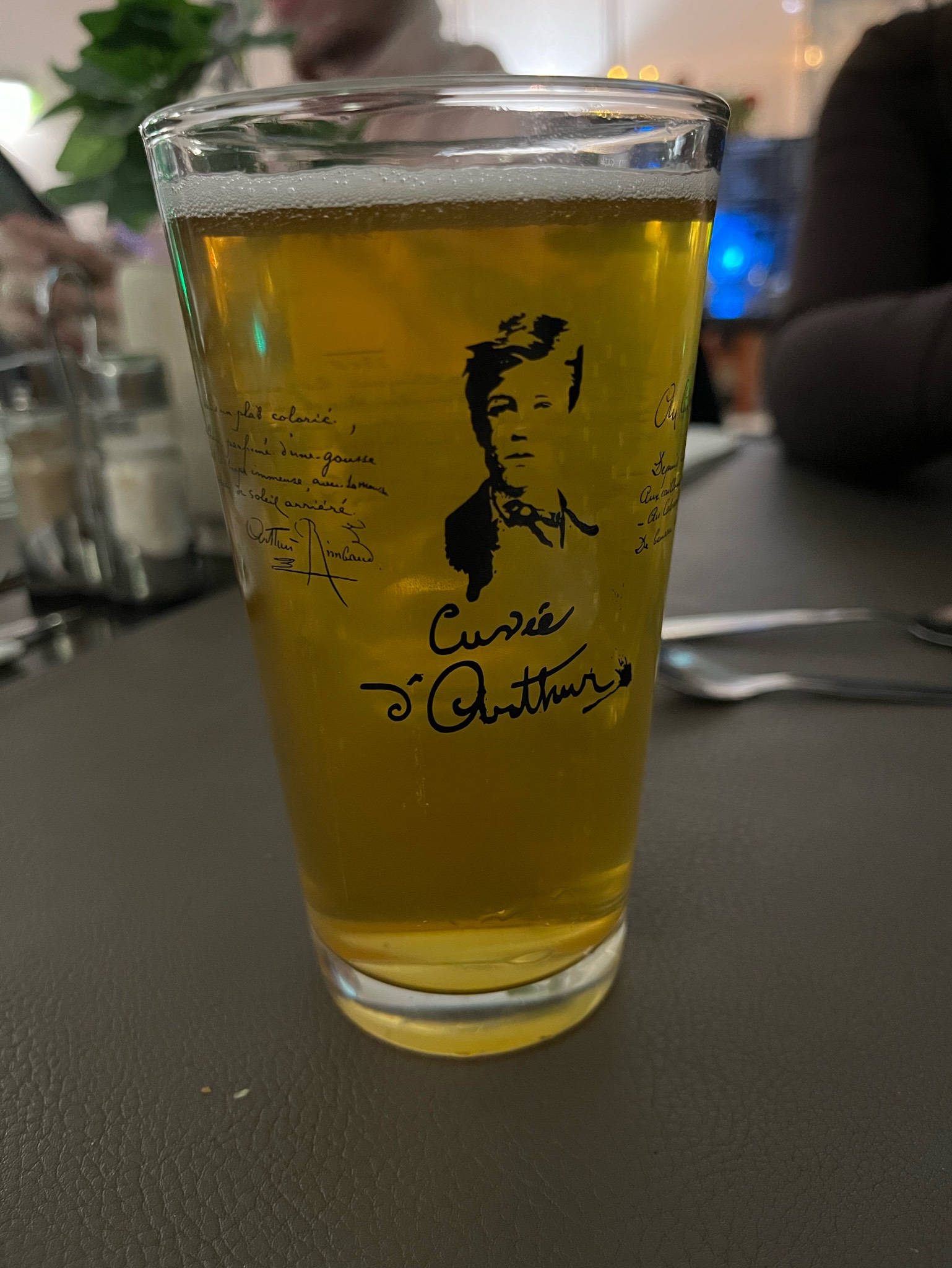 Cuvée D'Arthur Blonde, Brasserie D'Arthur