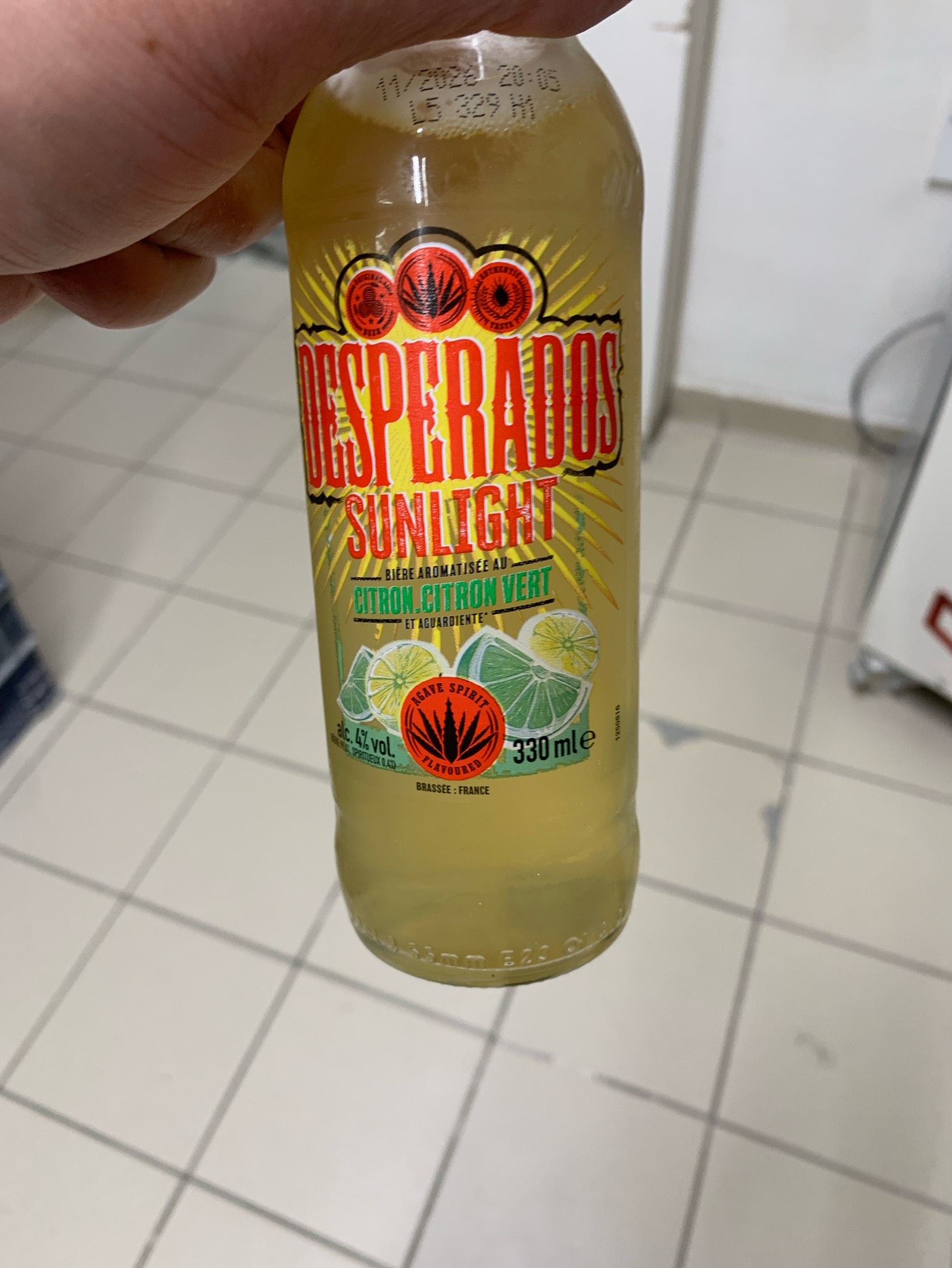 Desperados Sunlight Citron-Citron Vert, France