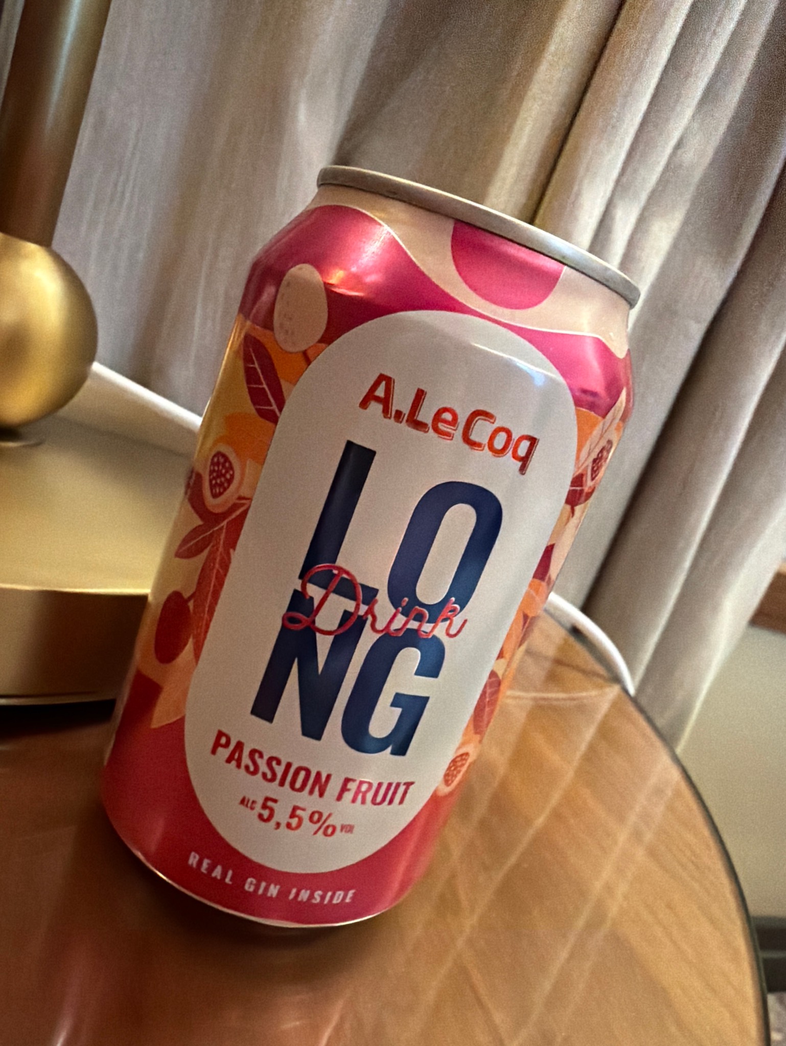 Long drink passion fruit, Estonia