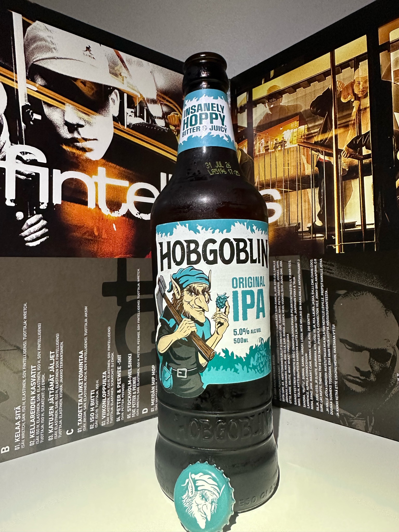 Hobgoblin IPA, Wychwood Brewery (Marston's Brewery)
