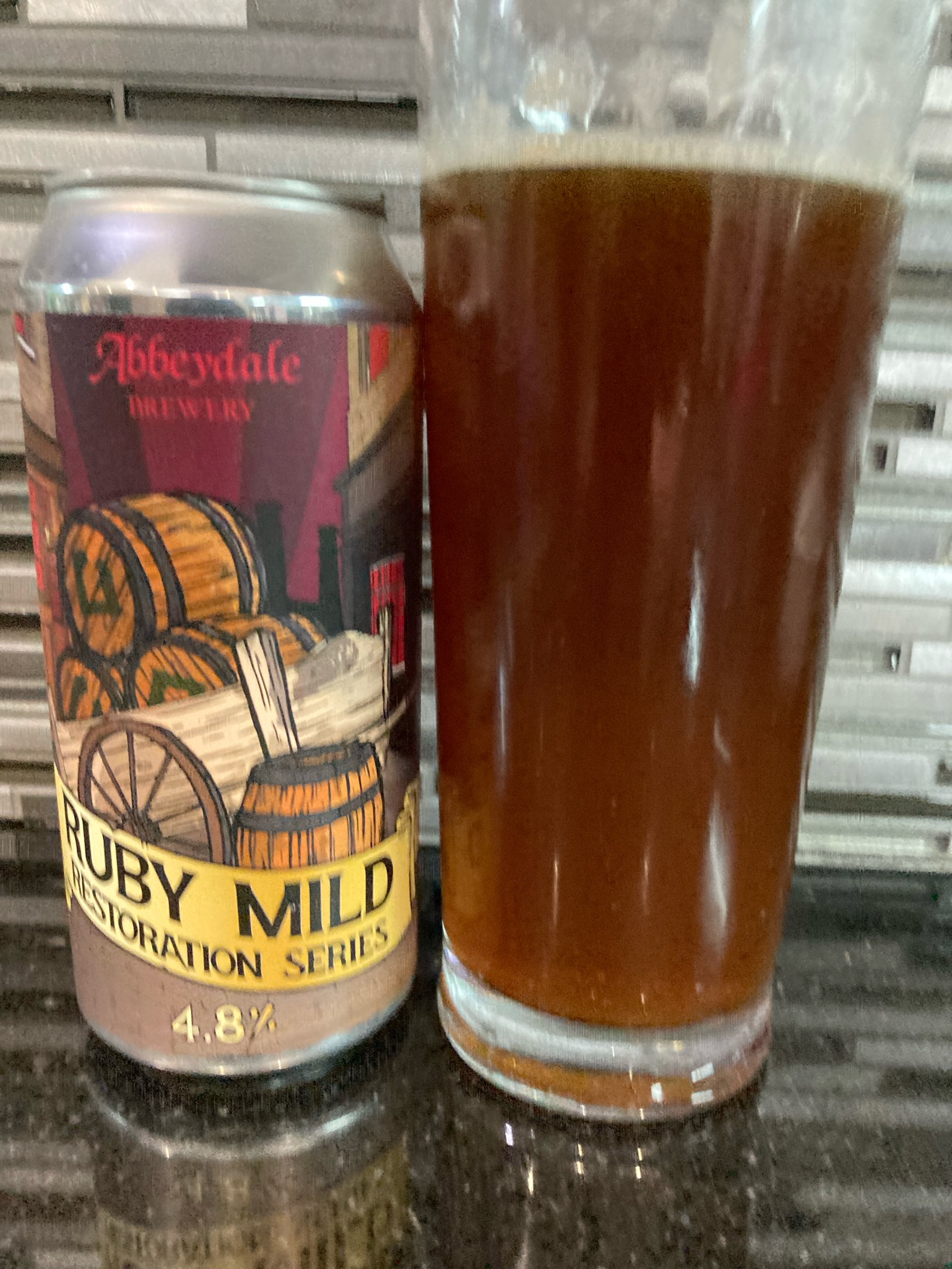 Ruby mild, Abbeydale Brewery