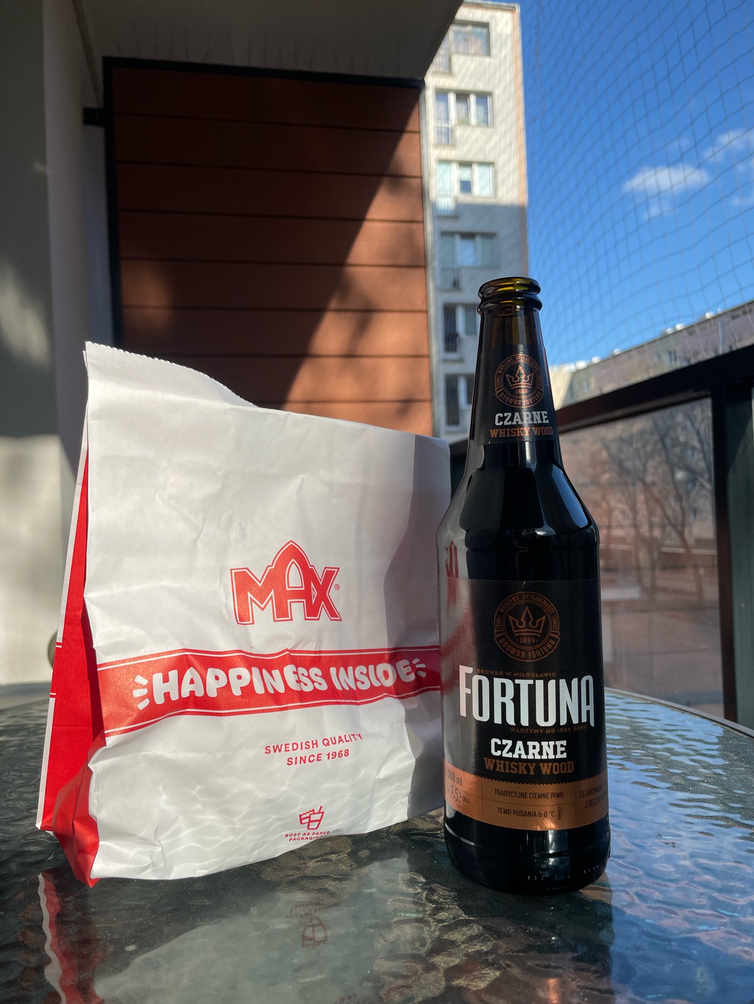 Fortuna Czarne Whisky Wood, Browar Fortuna