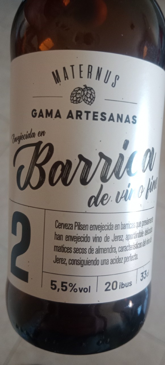 Maternus Barrica De Vino Fino, Cerveza Mica