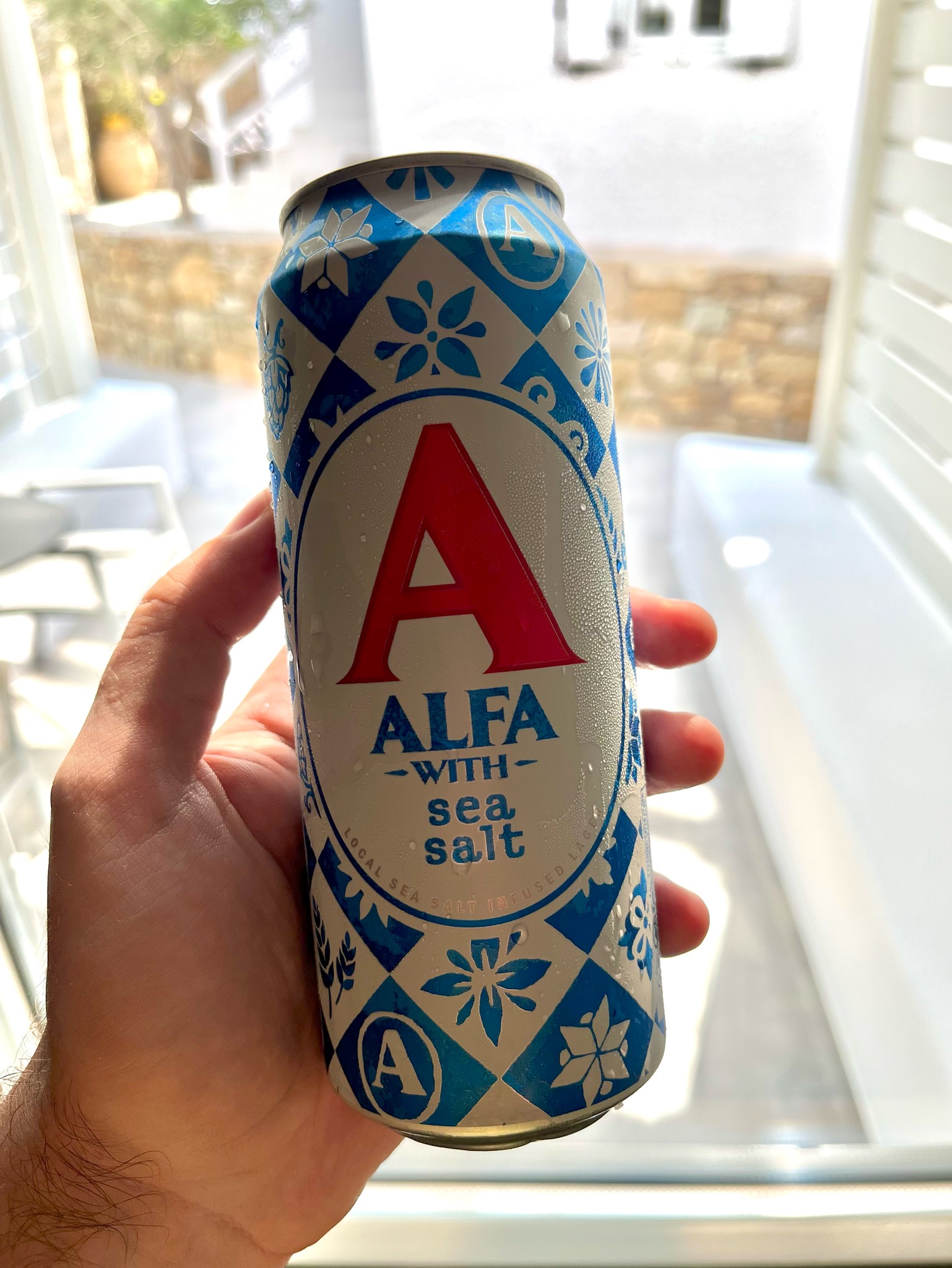 Alfa Sea Salt / Άλφα θαλασσινό αλάτι, Athenian Brewery (Heineken)