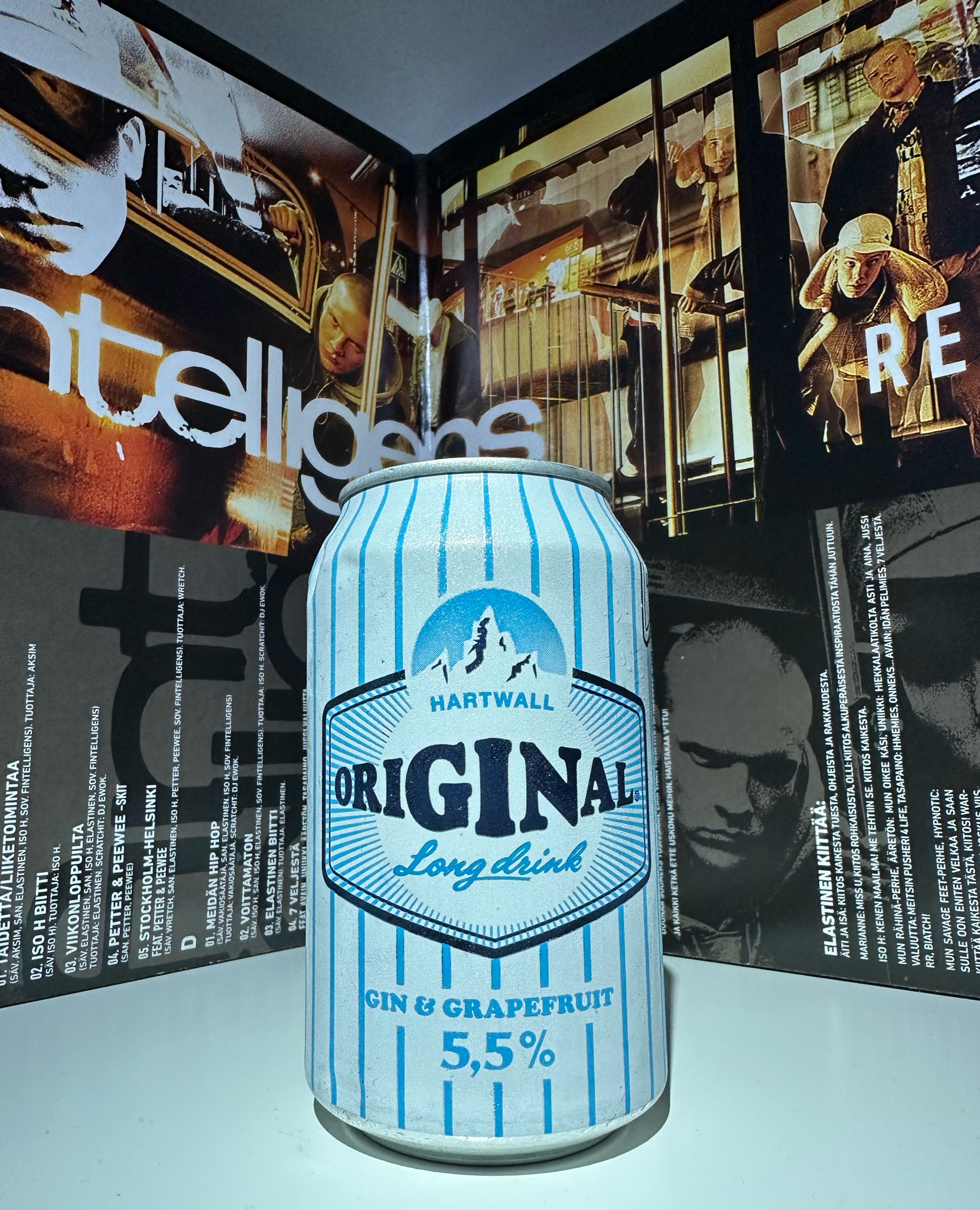 Original Long Drink White Label Grapefruit, Finland