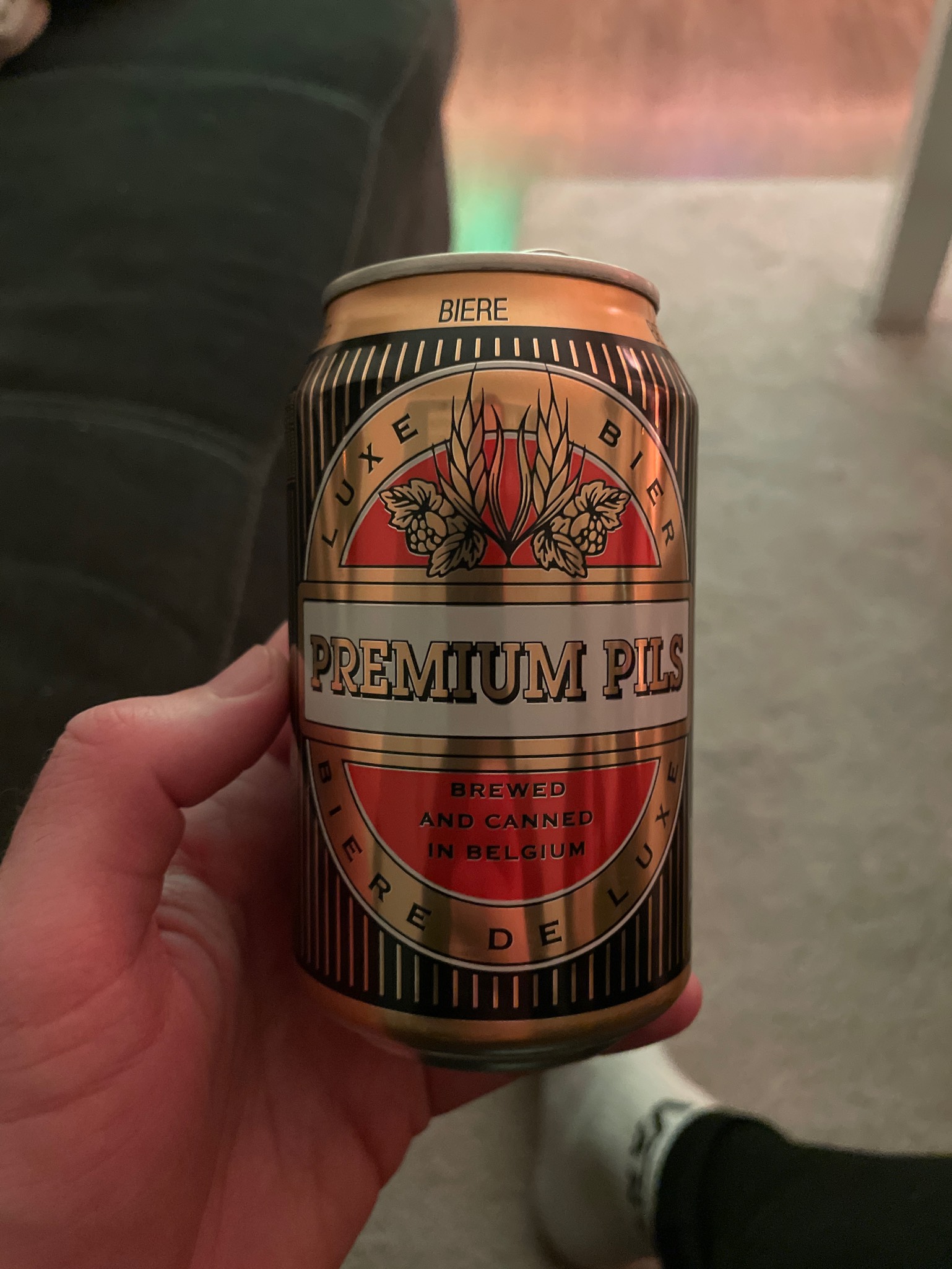 Premium Pils Biere De Luxe, Belgium