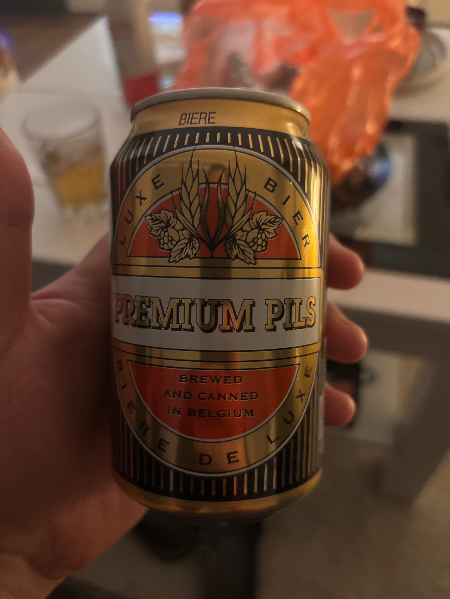 Premium Pils Biere De Luxe, Brouwerij Martens