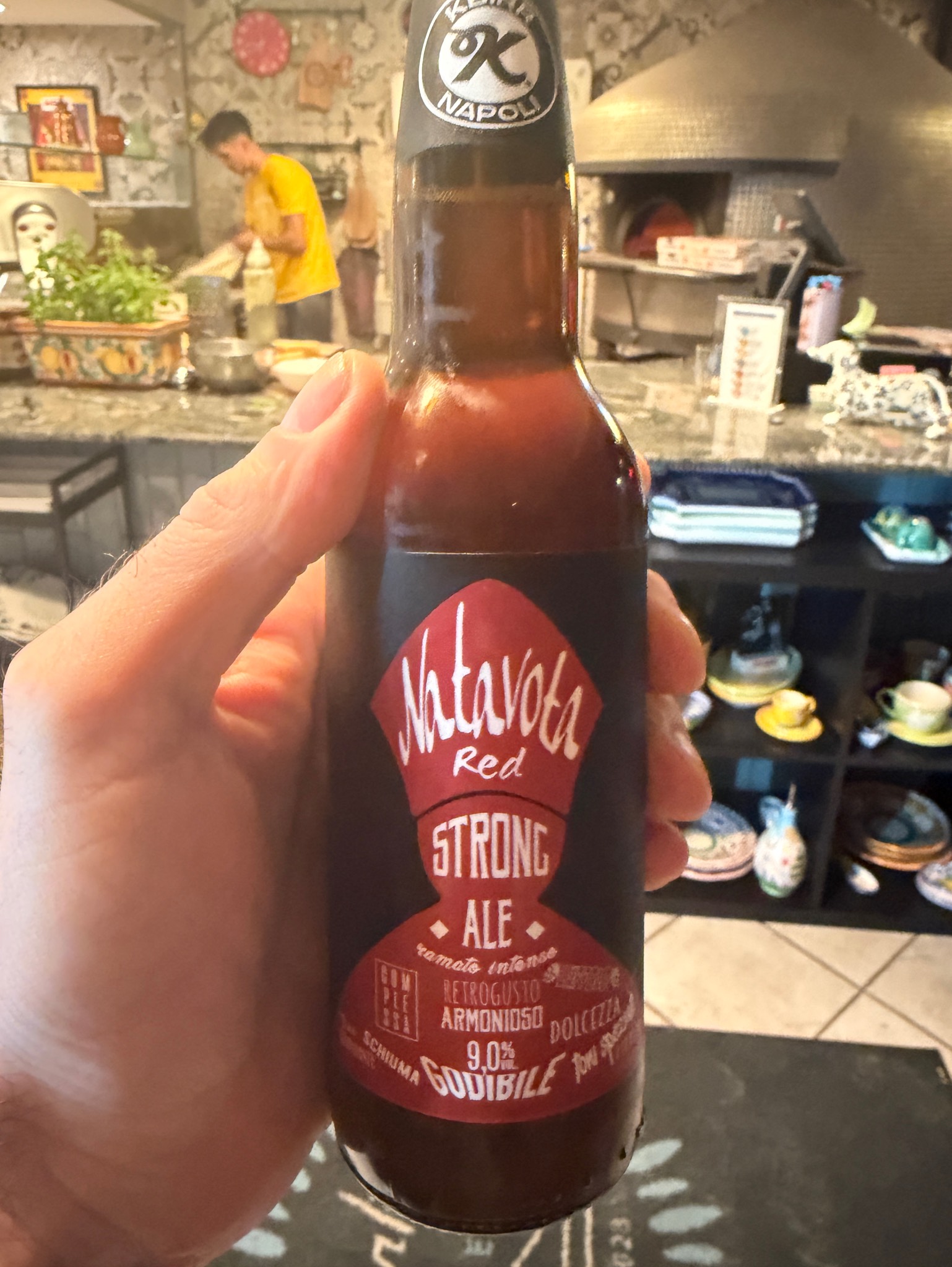 Natavota Red Strong Ale, Kbirr Brewery