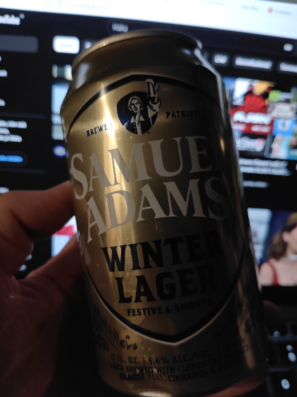 Winter Lager, Samuel Adams (Boston Beer Company)