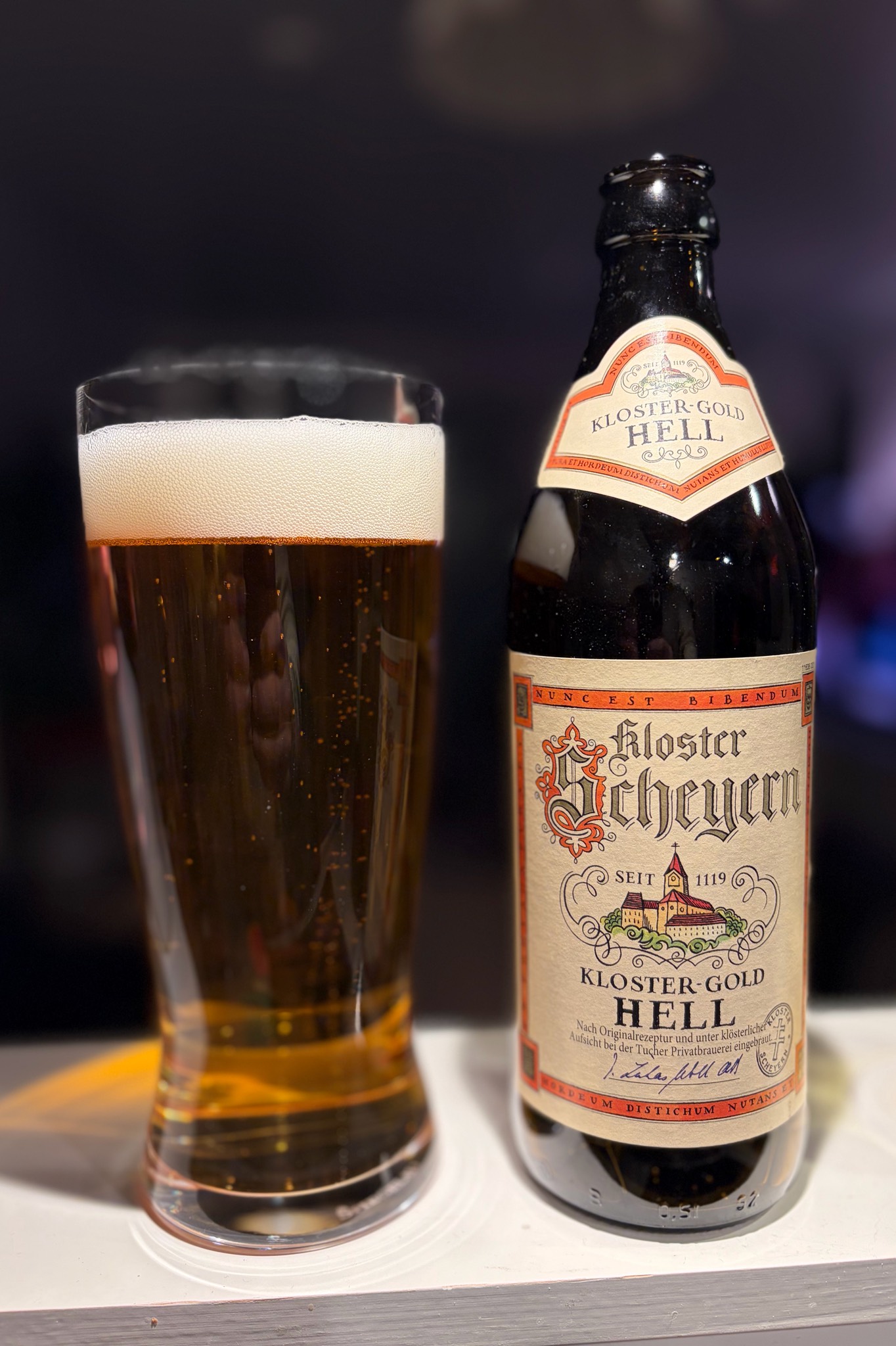 Kloster-Gold Hell, Kloster-Brauerei Scheyern